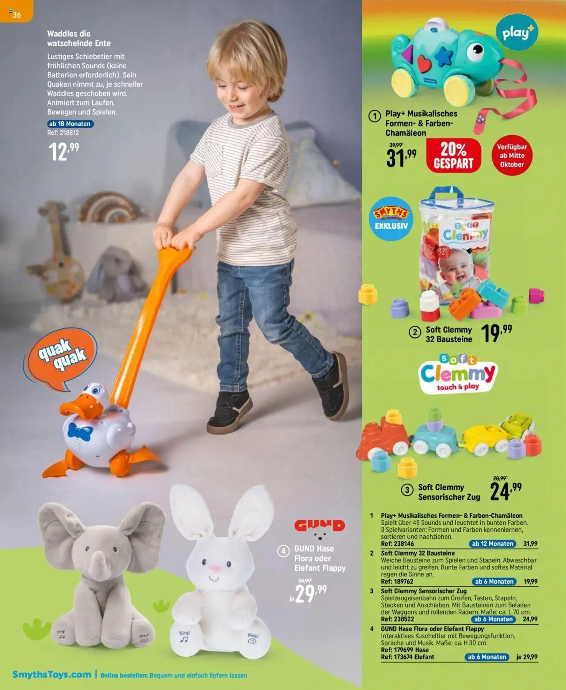 Smyths Toys Angebote von 25. September bis 13. Dezember 2024 - Flugblätt seite  36