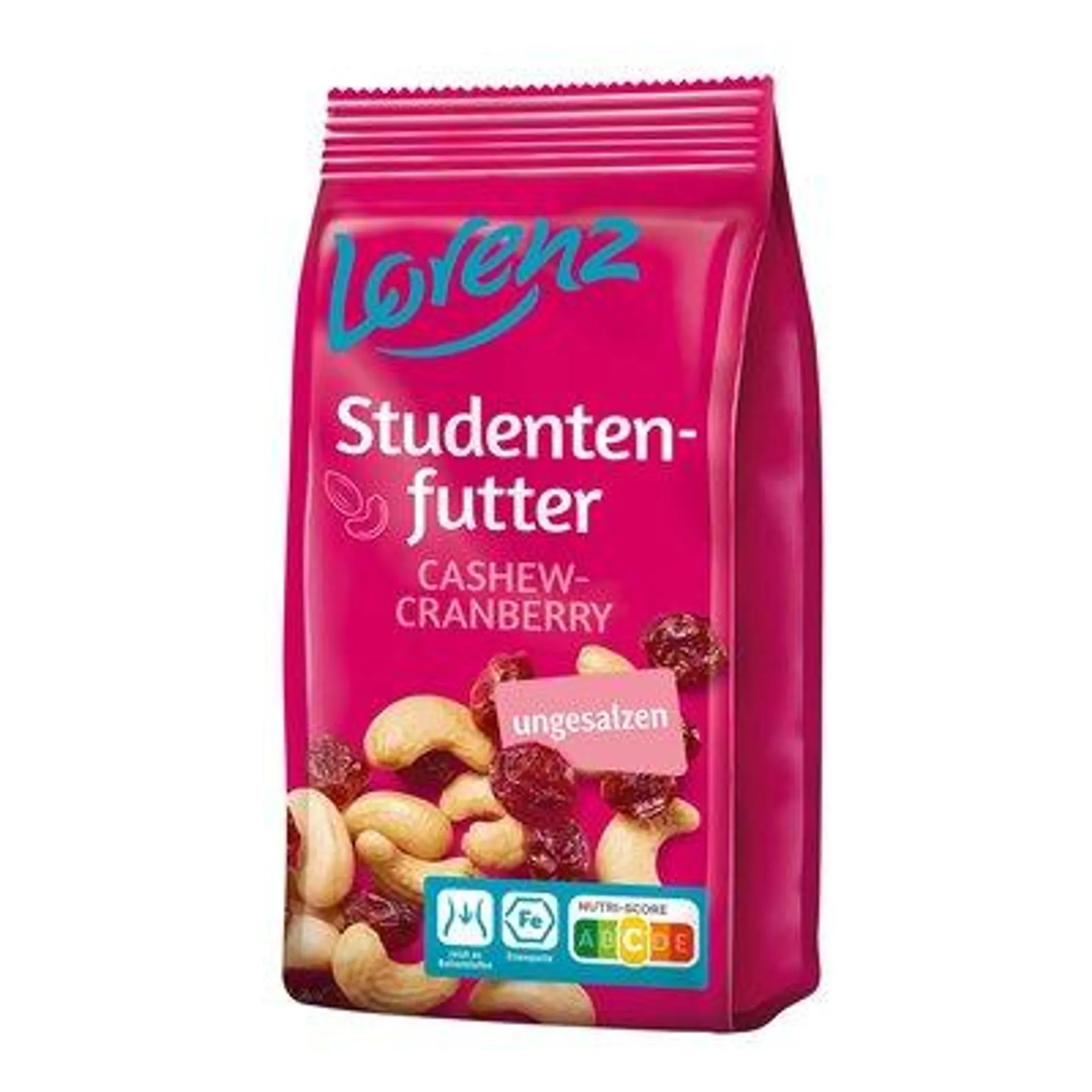 Lorenz Studentenfutter Cashew Cranberry Mix