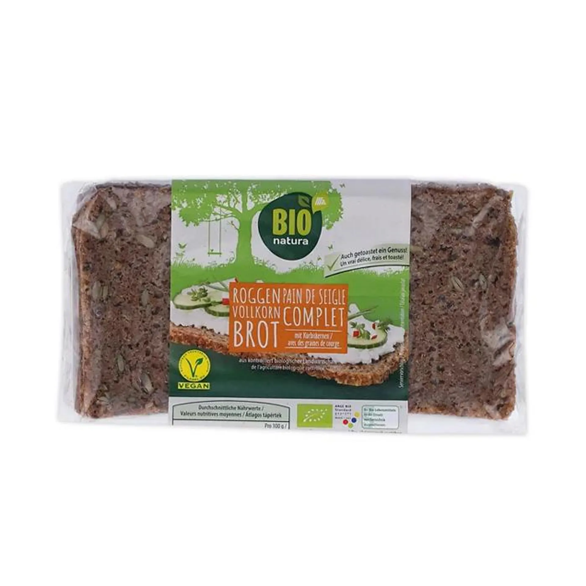 BIO NATURA BIO-Vollkornbrot, Kürbiskern