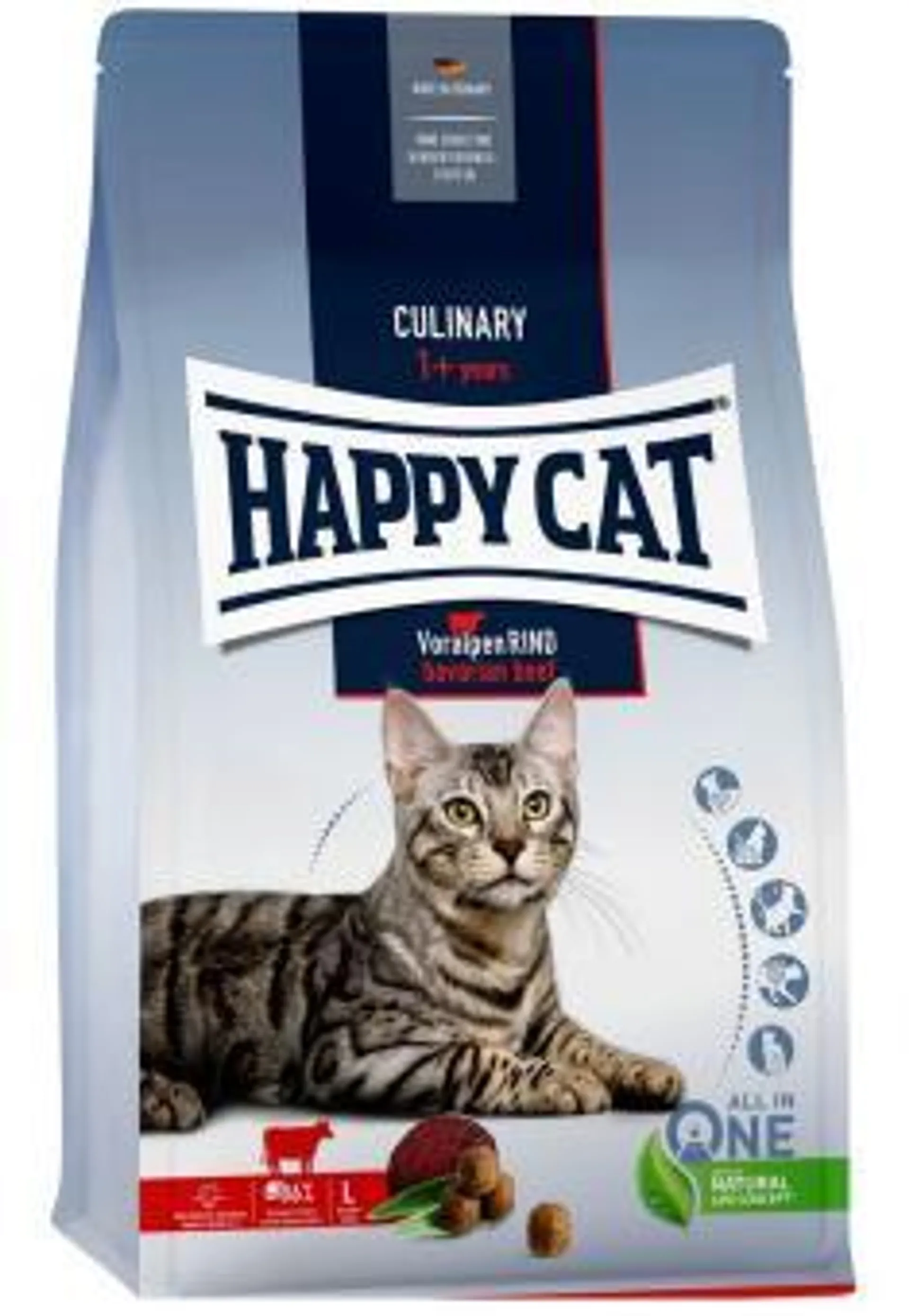 HAPPY CAT Adult Culinary 300g mit Voralpen-Rind