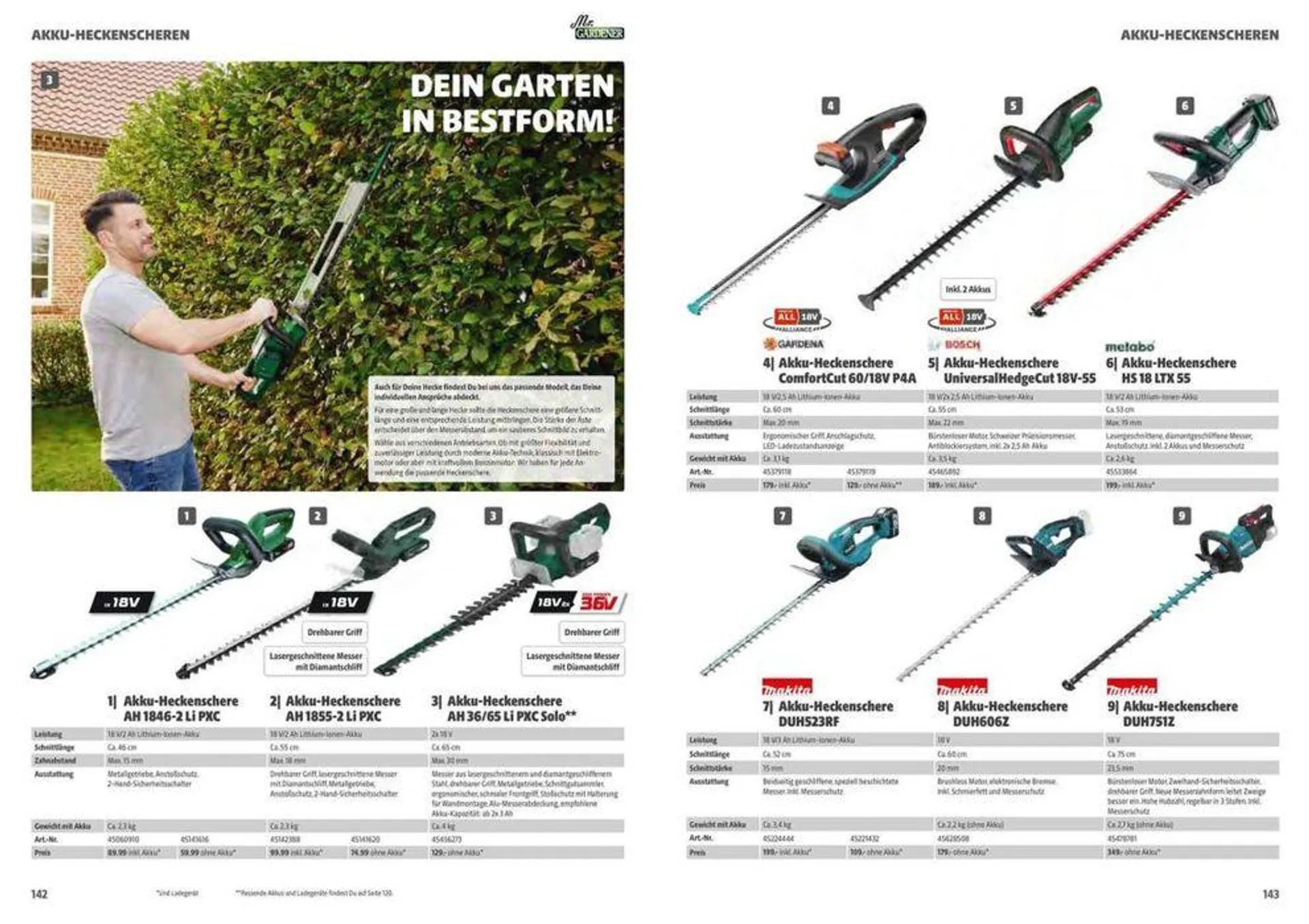 Katalog 2024 GARTENJAHR von 4. März bis 31. Dezember 2024 - Flugblätt seite  124