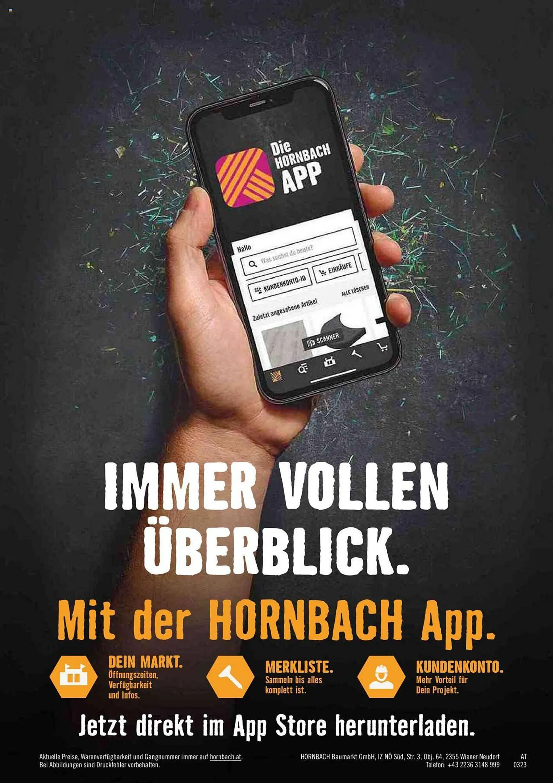 Hornbach Flugblatt - 128
