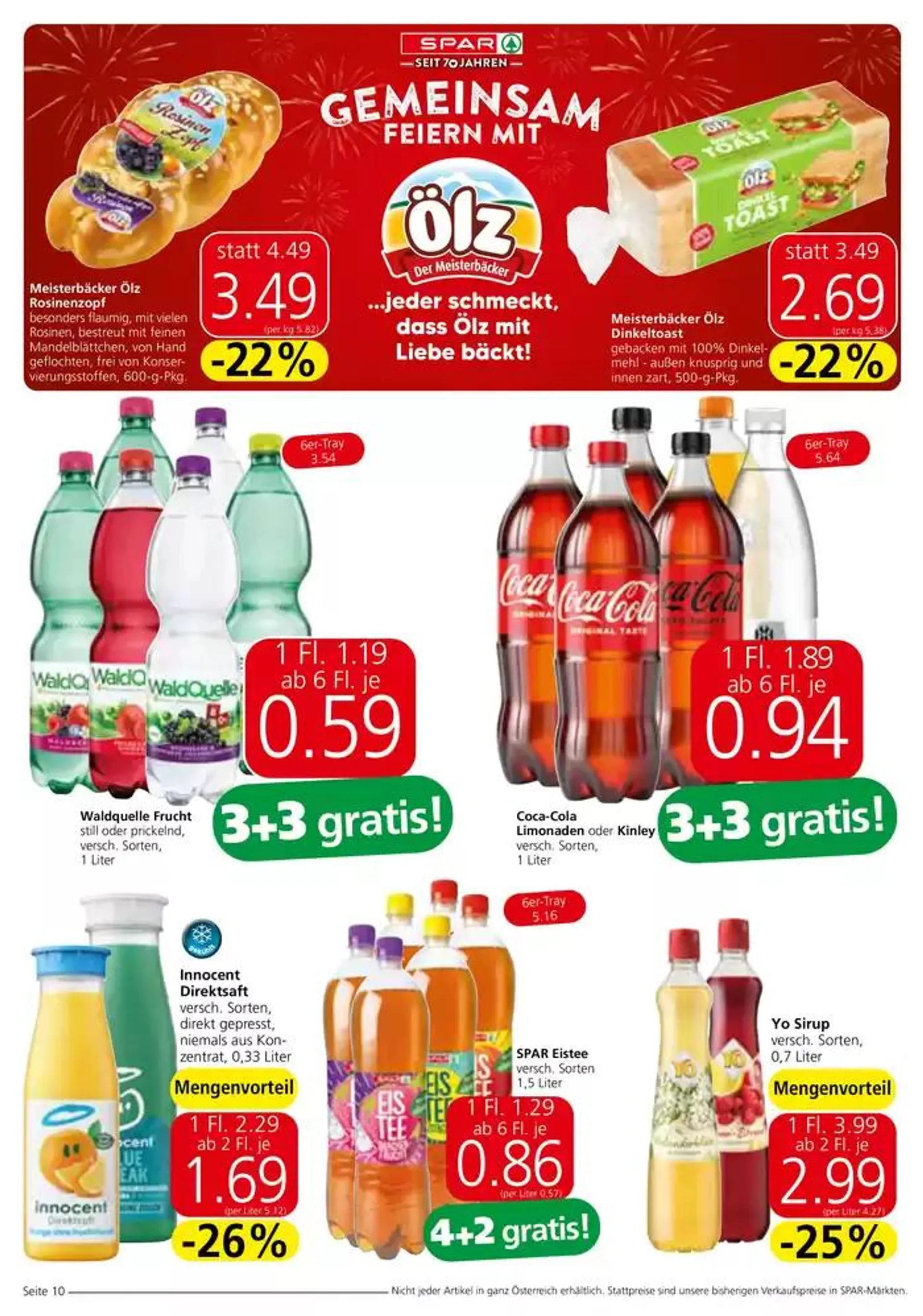 Aktuelle Deals und Angebote von 2. Oktober bis 16. Oktober 2024 - Flugblätt seite  10