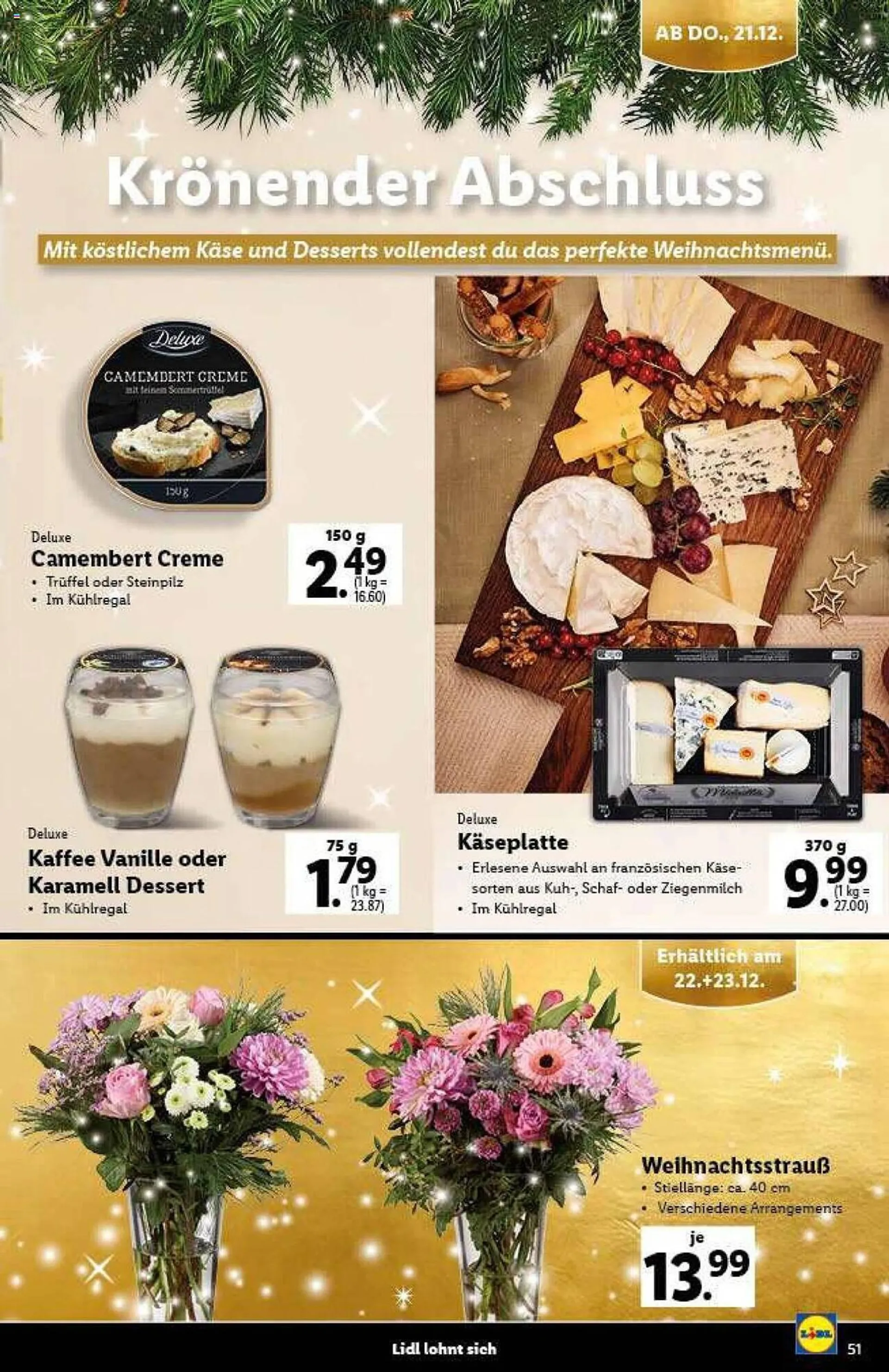 Lidl Flugblatt von 9. November bis 21. Dezember 2023 - Flugblätt seite  51