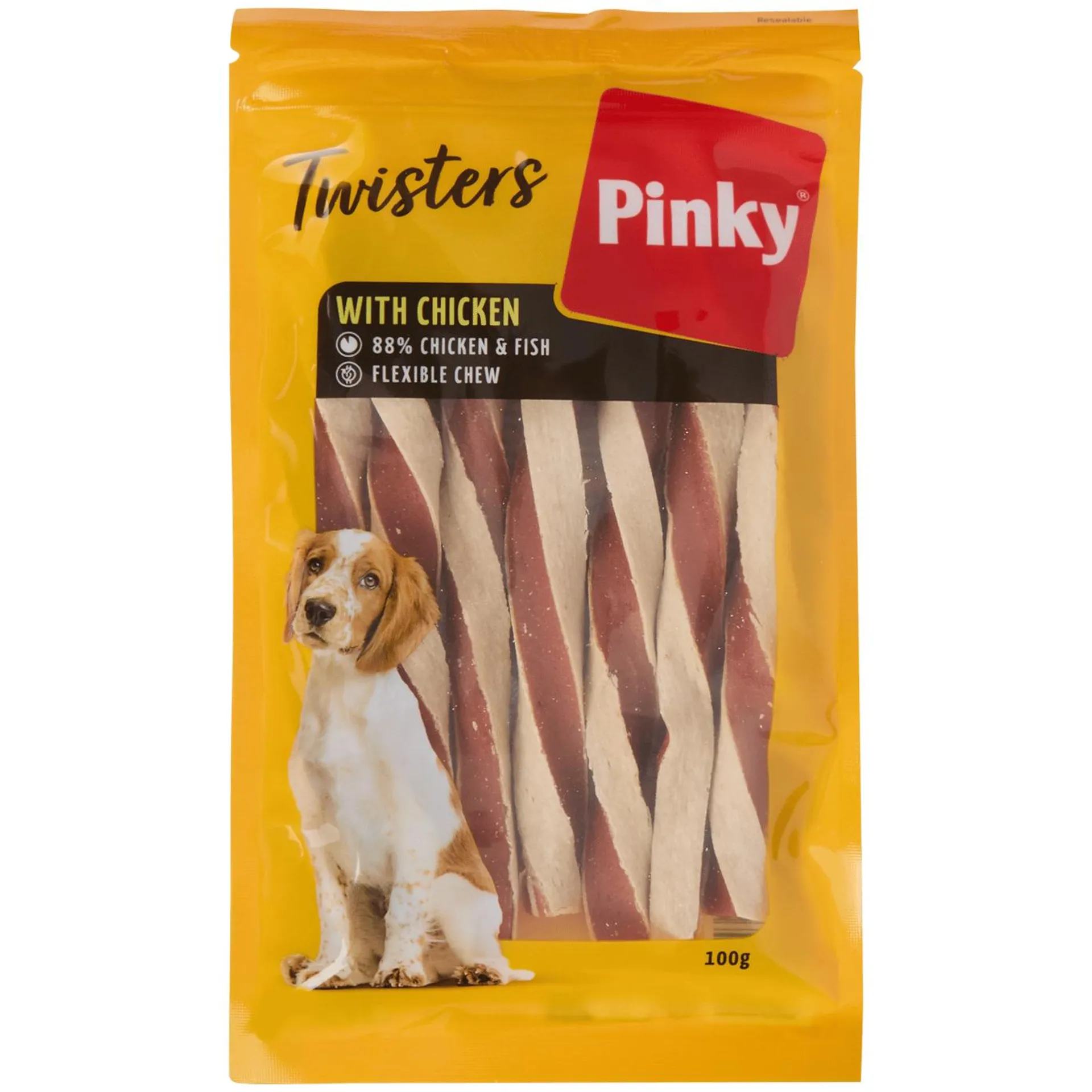 Pinky Hundesnacks Twister