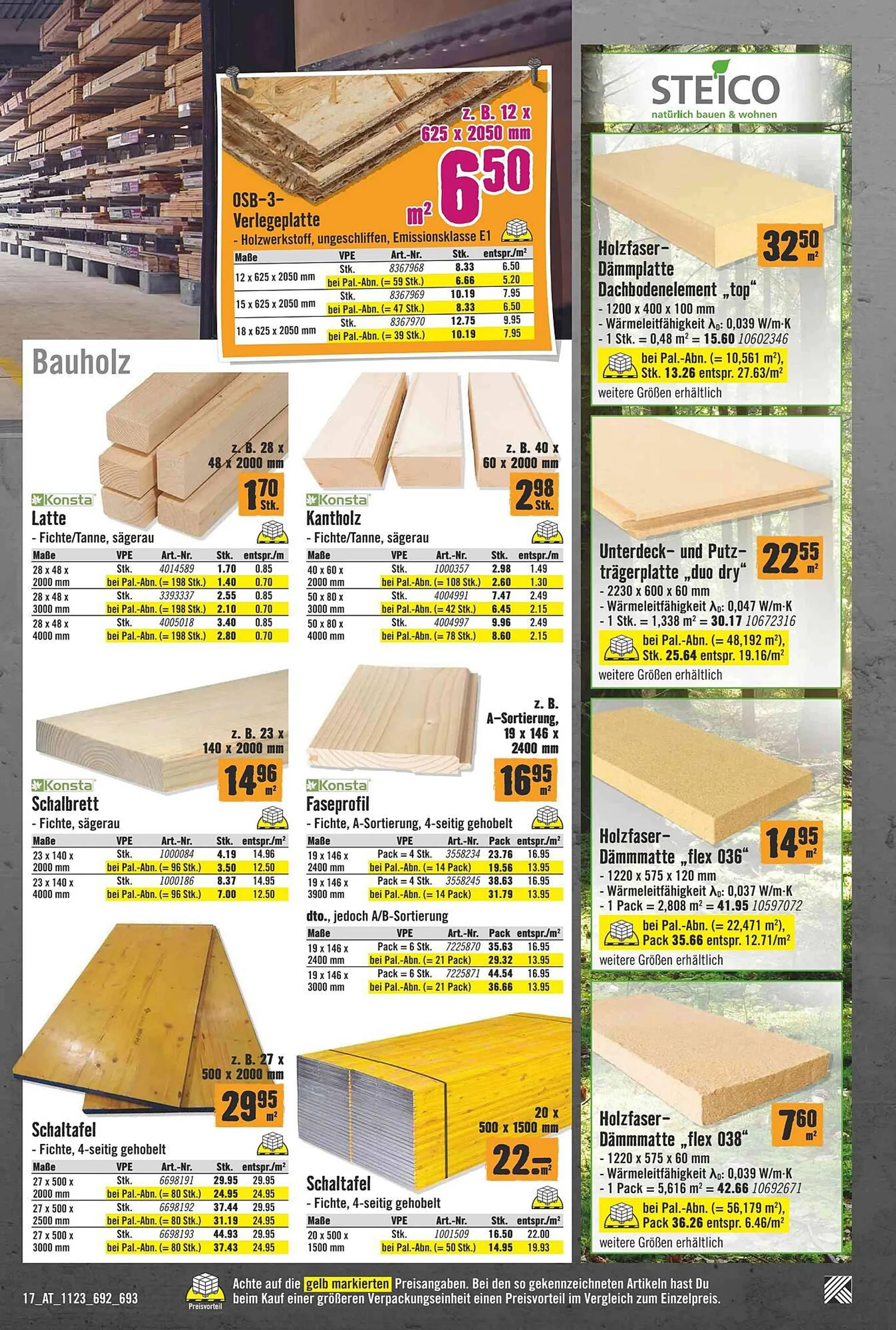 Hornbach Flugblatt von 19. November bis 19. Dezember 2023 - Flugblätt seite  21