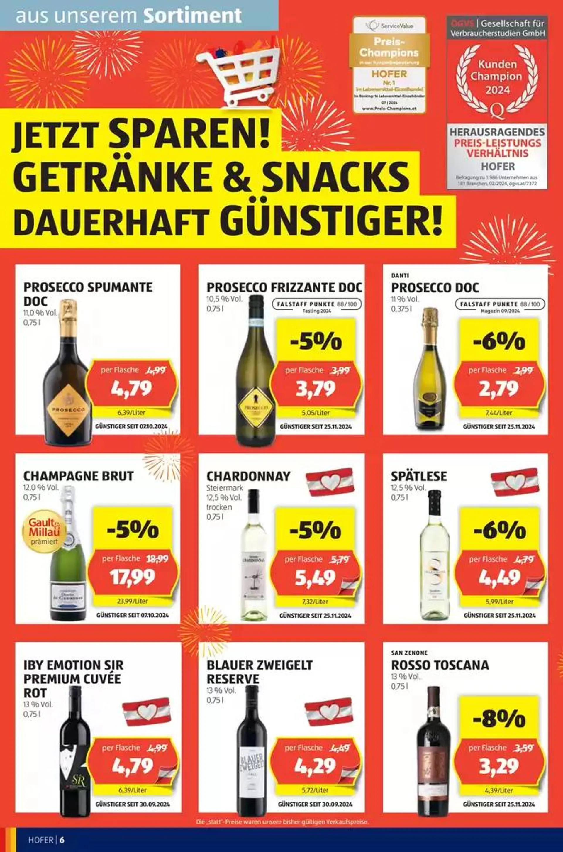 Blättern Sie online im HOFER Flugblatt von 24. Dezember bis 7. Jänner 2025 - Flugblätt seite  8