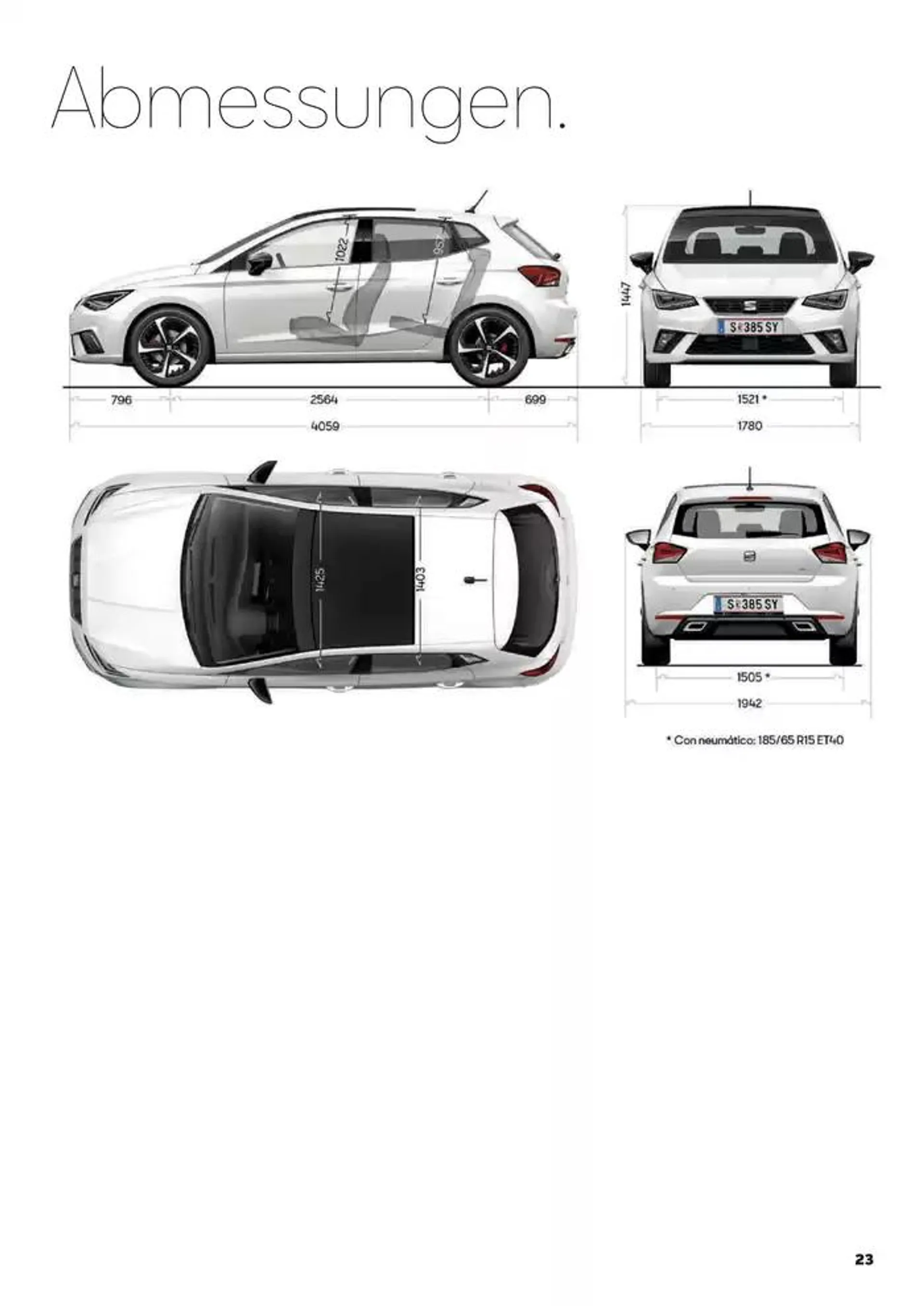 Seat Ibiza von 4. Februar bis 26. Jänner 2026 - Flugblätt seite  23