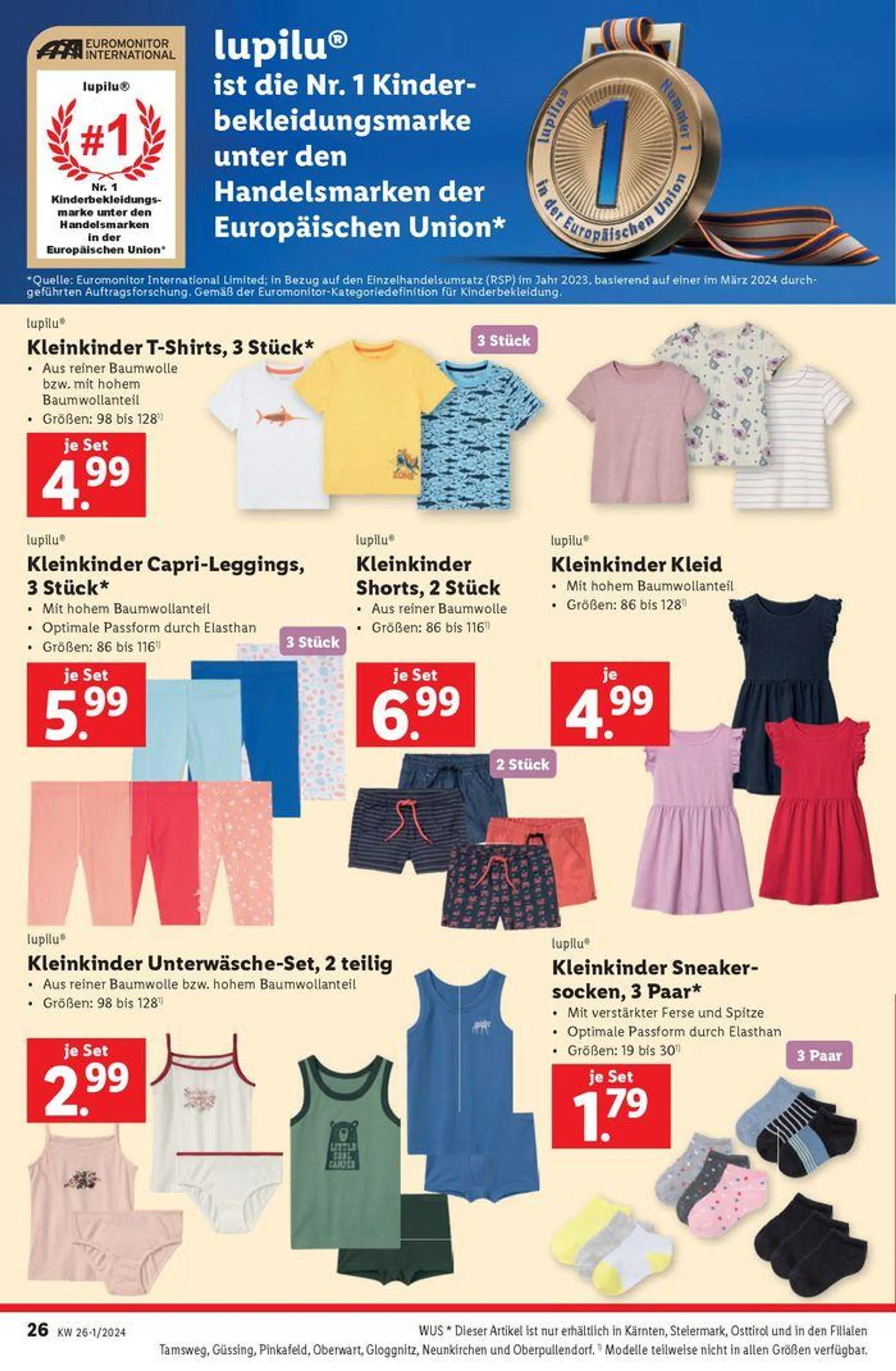 Flugblatt Lidl von 20. Juni bis 26. Juni 2024 - Flugblätt seite  28