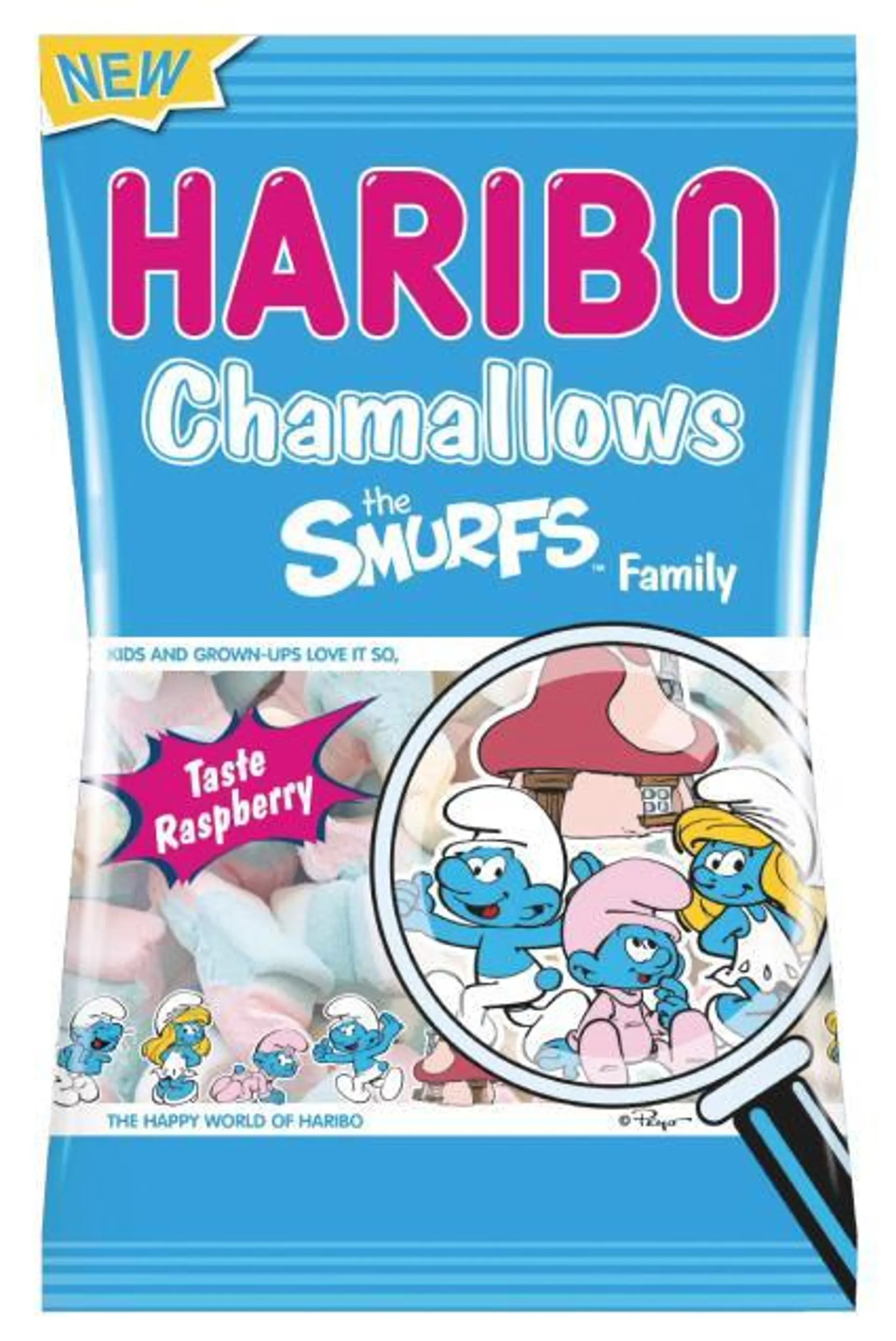 Schaumzucker Chamallows the Smurfs Family