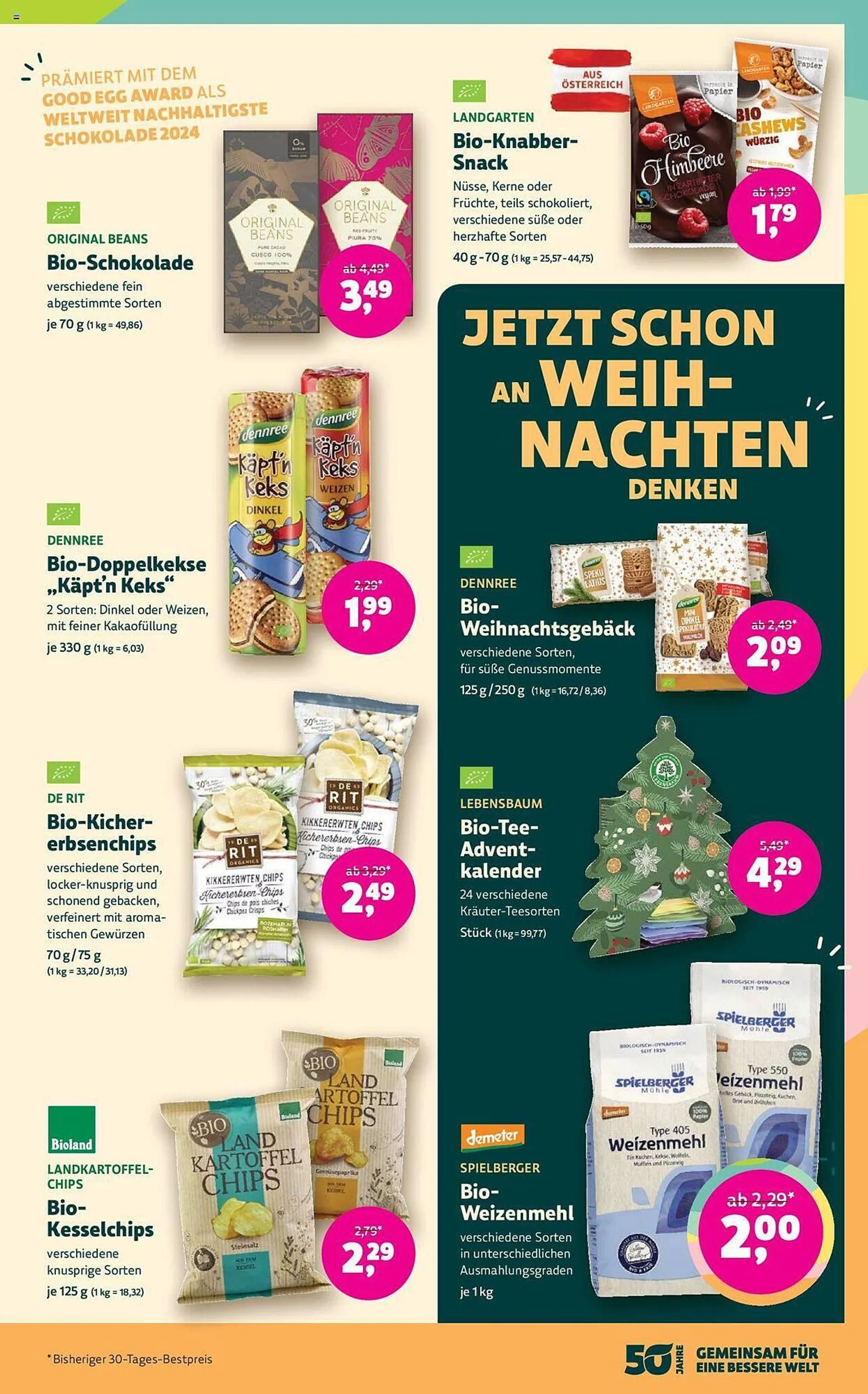 Denn's Biomarkt Flugblatt von 23. Oktober bis 5. November 2024 - Flugblätt seite  13