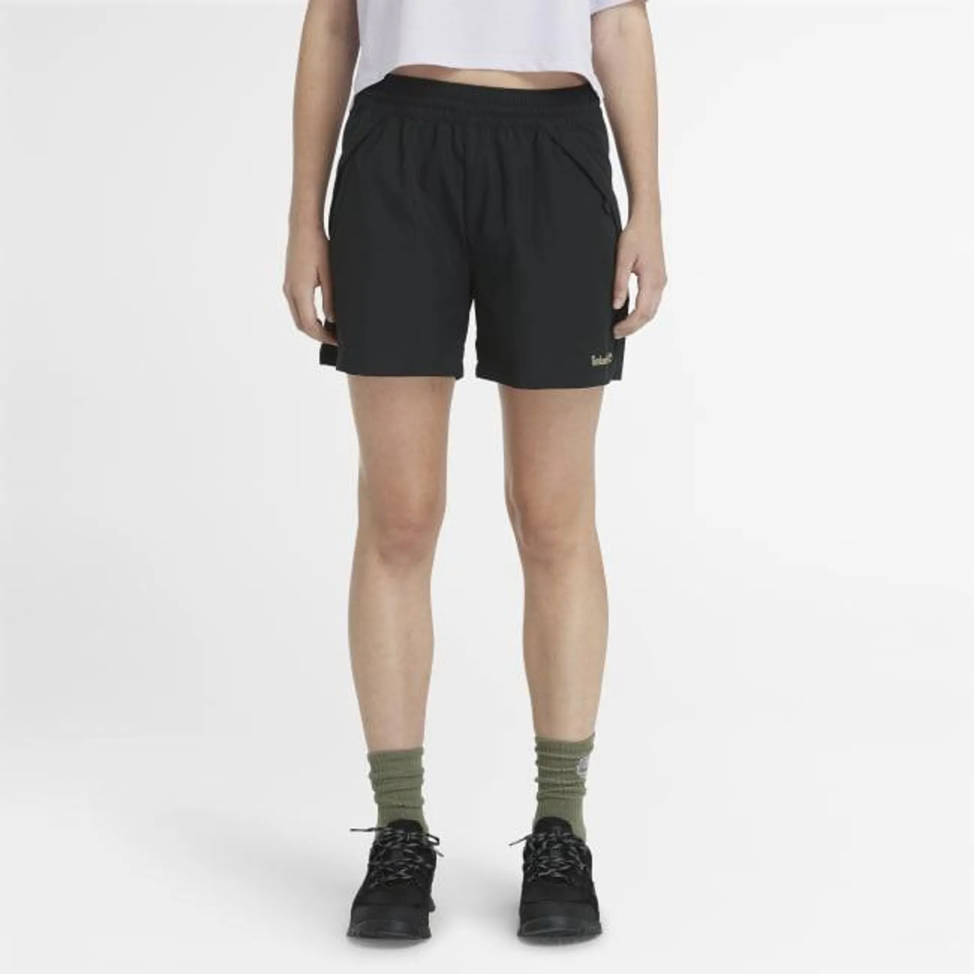 Schnelltrocknende Shorts für Damen in Schwarz