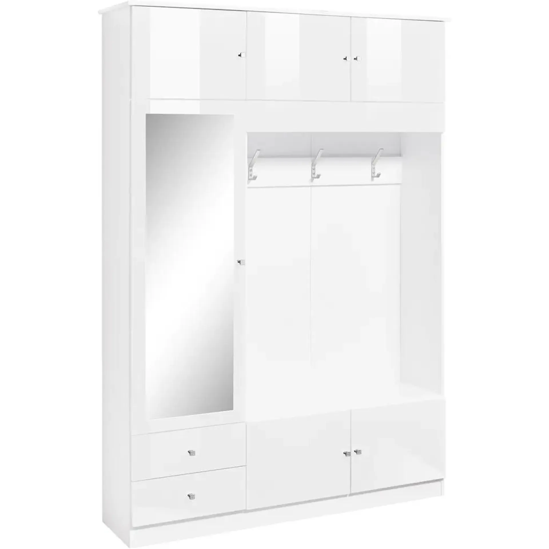 borchardt Möbel Garderobenschrank »Kompakta«, Höhe 202 cm