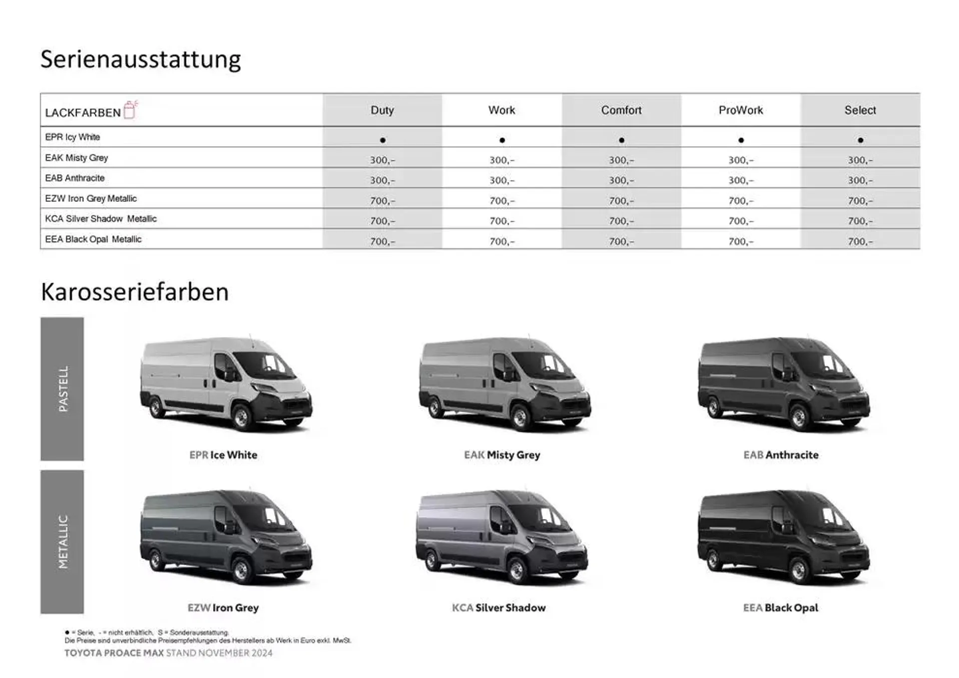 Toyota Proace Max von 26. November bis 26. November 2025 - Flugblätt seite  13