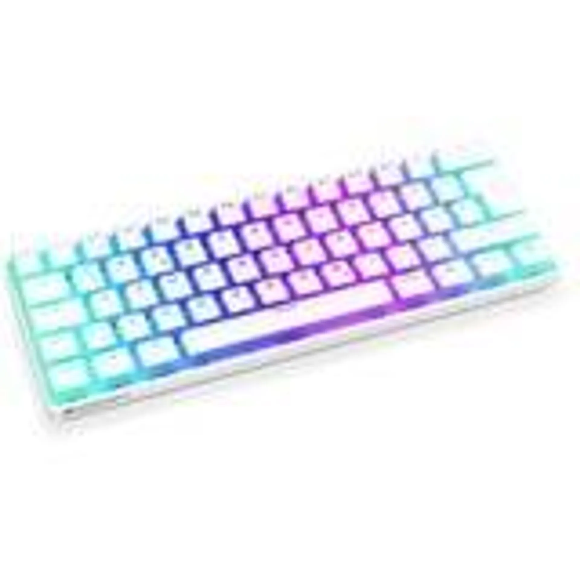 Thock Compact Wireless Pudding Onyx White, Gaming-Tastatur