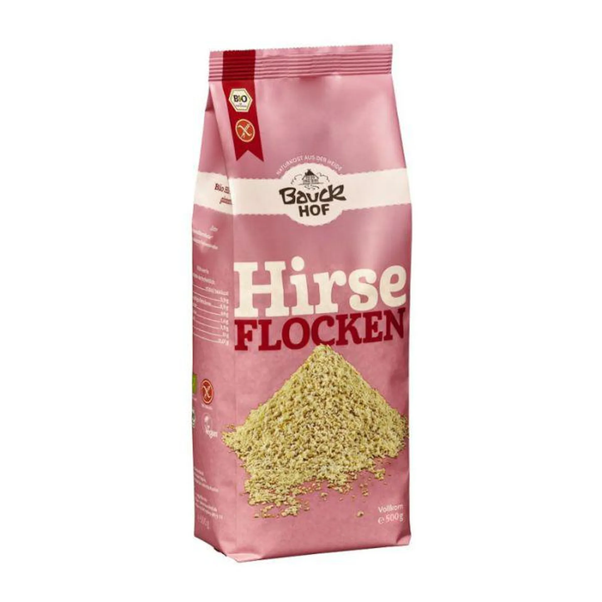 Bauckhof Hirseflocken glutenfrei 500g