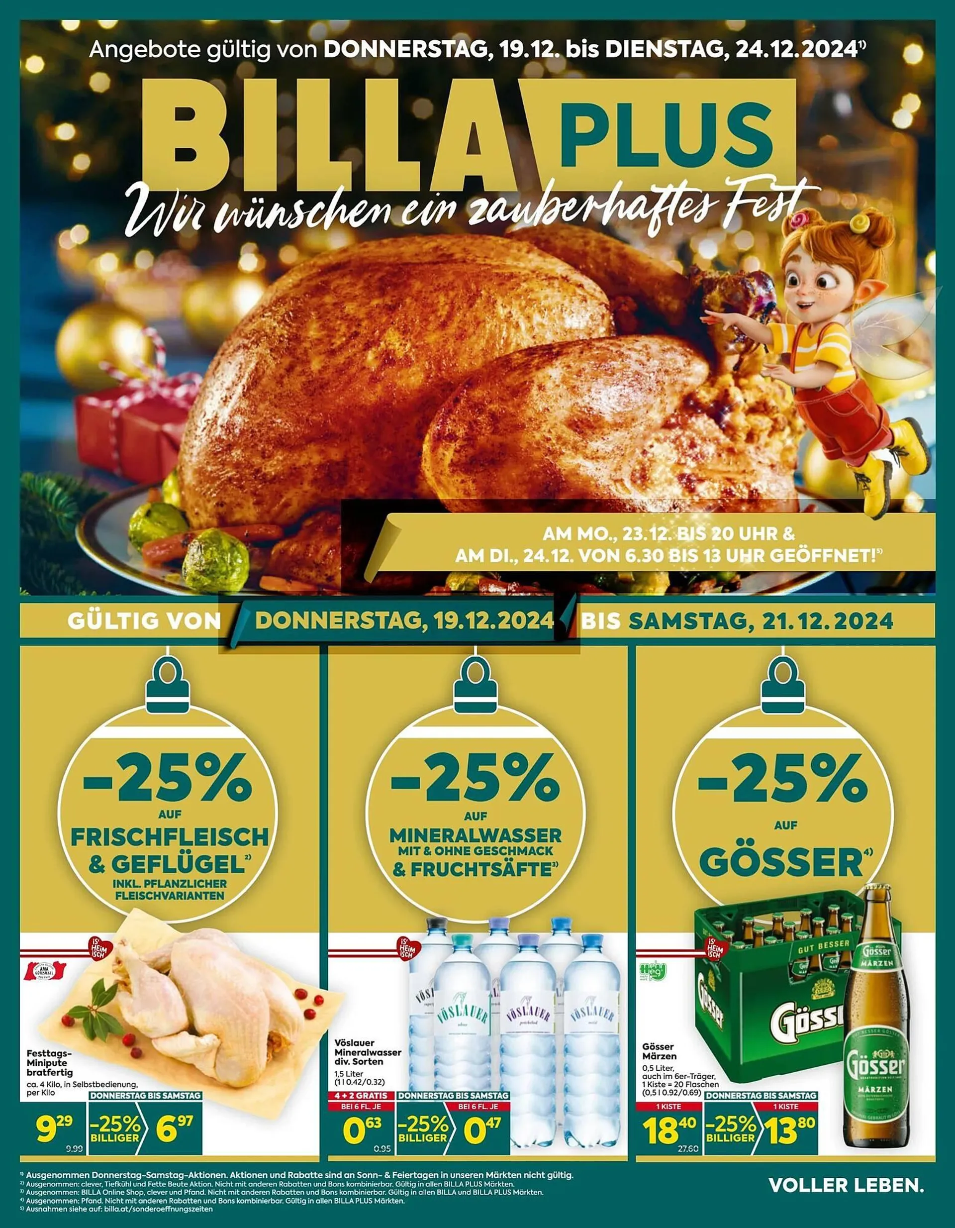 Billa Corso Flugblatt - 1