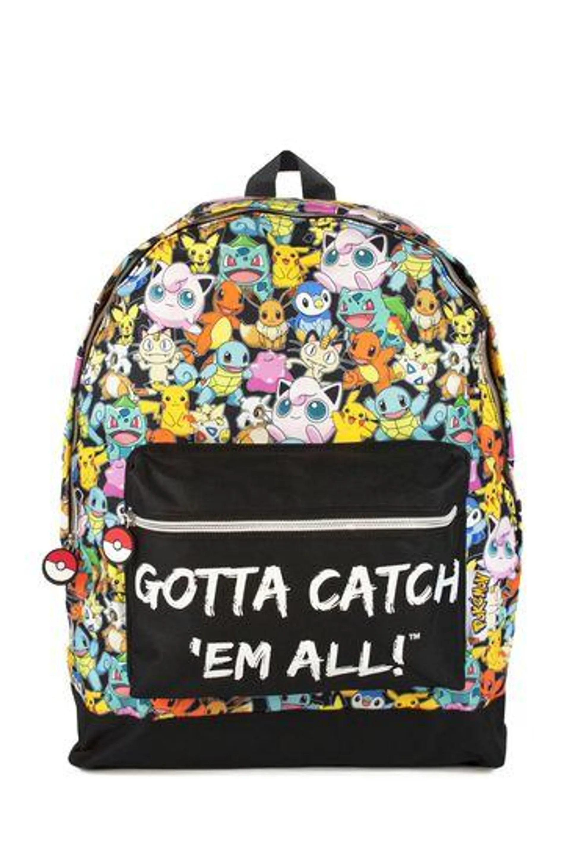 Vanilla Underground Pokemon Unisex Kinder Multi Charakter drucken und Gotta Catch Em All Rucksack​​​​​​​