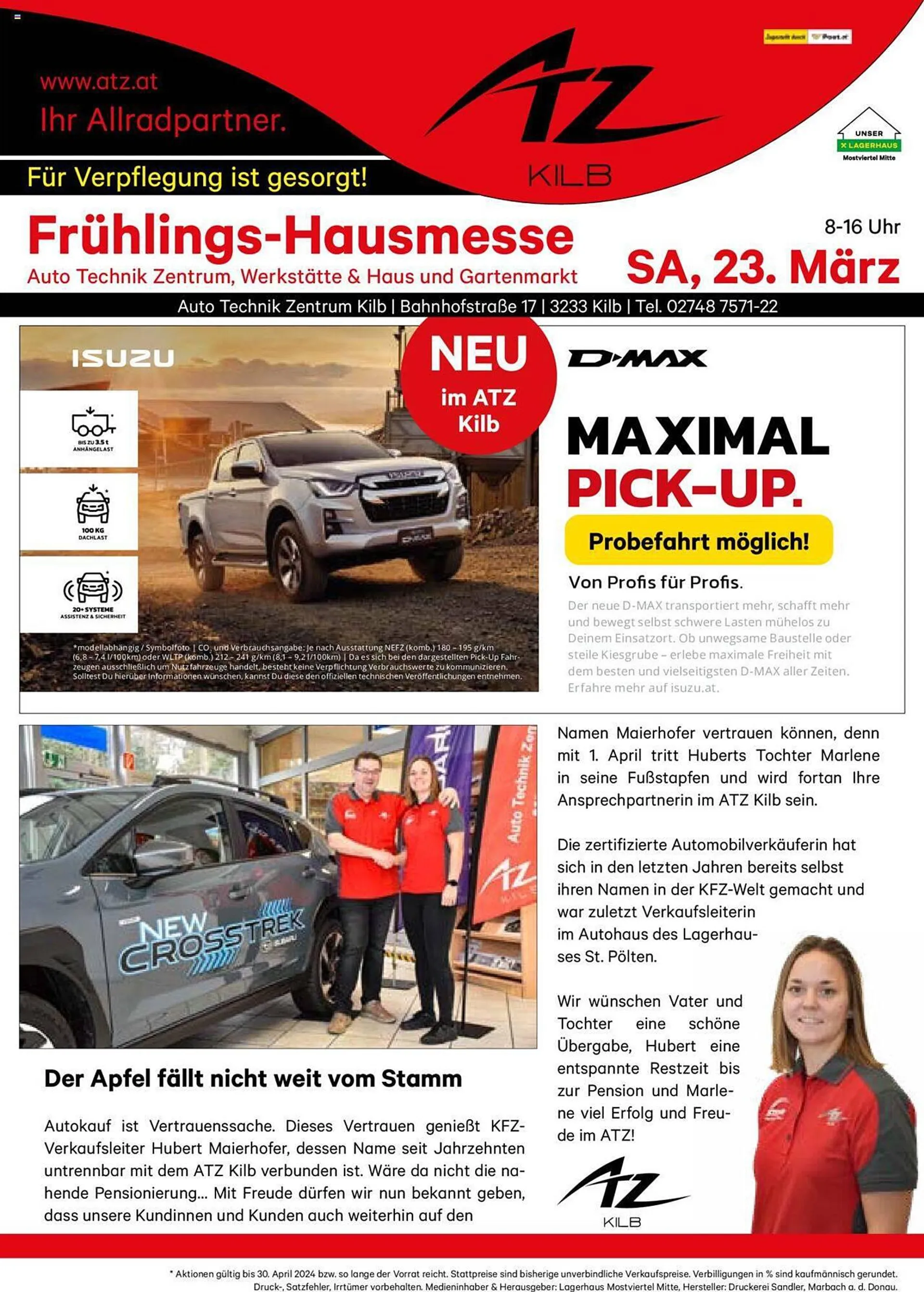 Lagerhaus Flugblatt von 22. März bis 31. März 2024 - Flugblätt seite  12