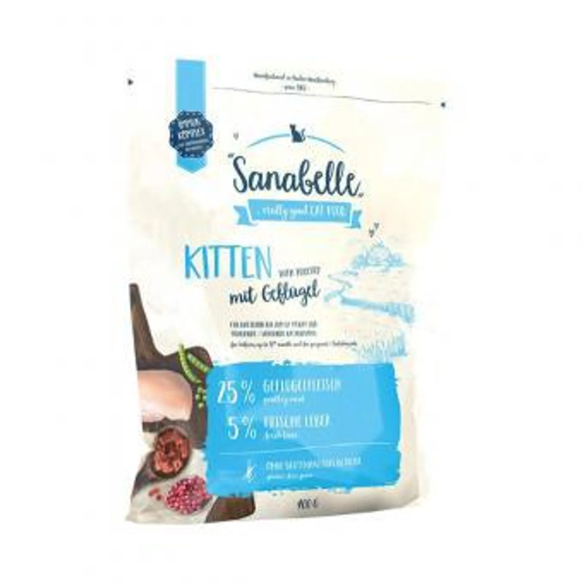 Sanabelle Kitten mit Geflügel 400g