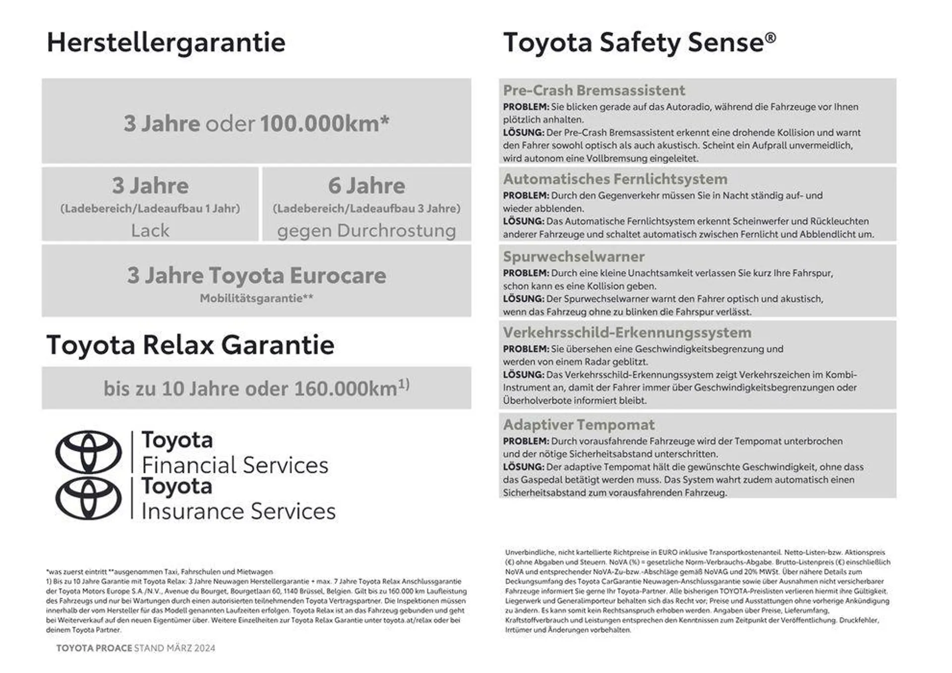 Toyota Proace & Proace Electric von 14. März bis 14. März 2025 - Flugblätt seite  17