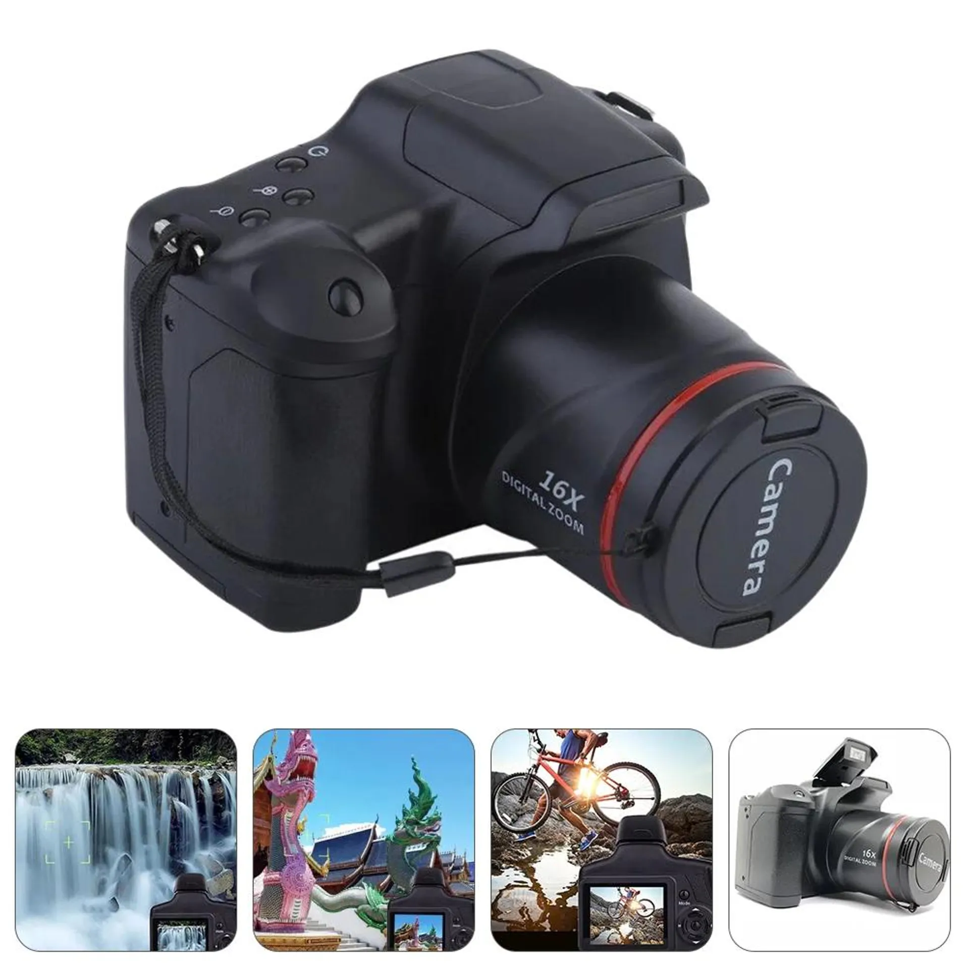 Digital Photographic Camera Photographicerasera Video Photographic Camera Photographicerascorder 1080P Handheld Digital