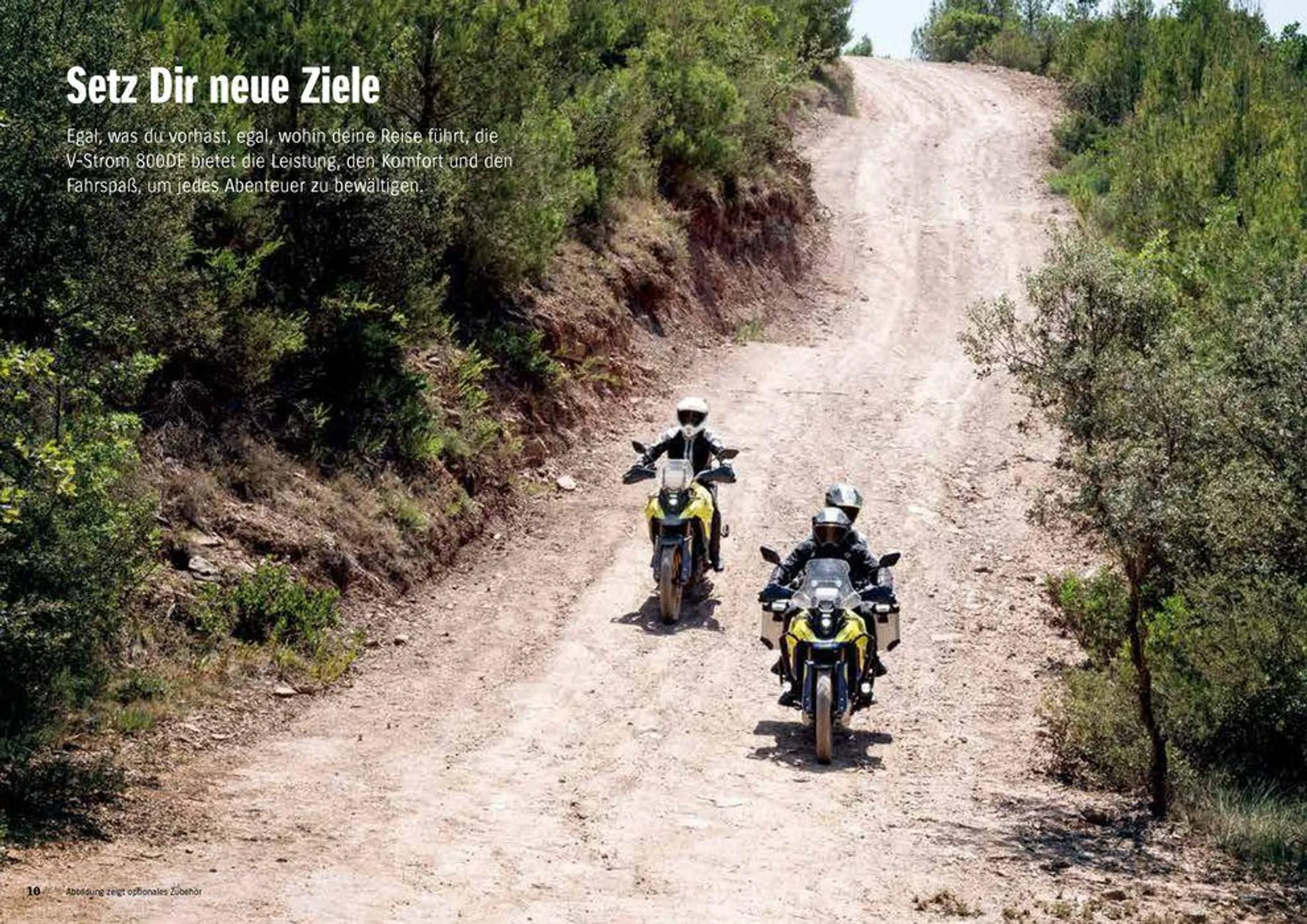 Suzuki V-STROM 800DE Modellprospekt von 3. November bis 3. November 2024 - Flugblätt seite  10