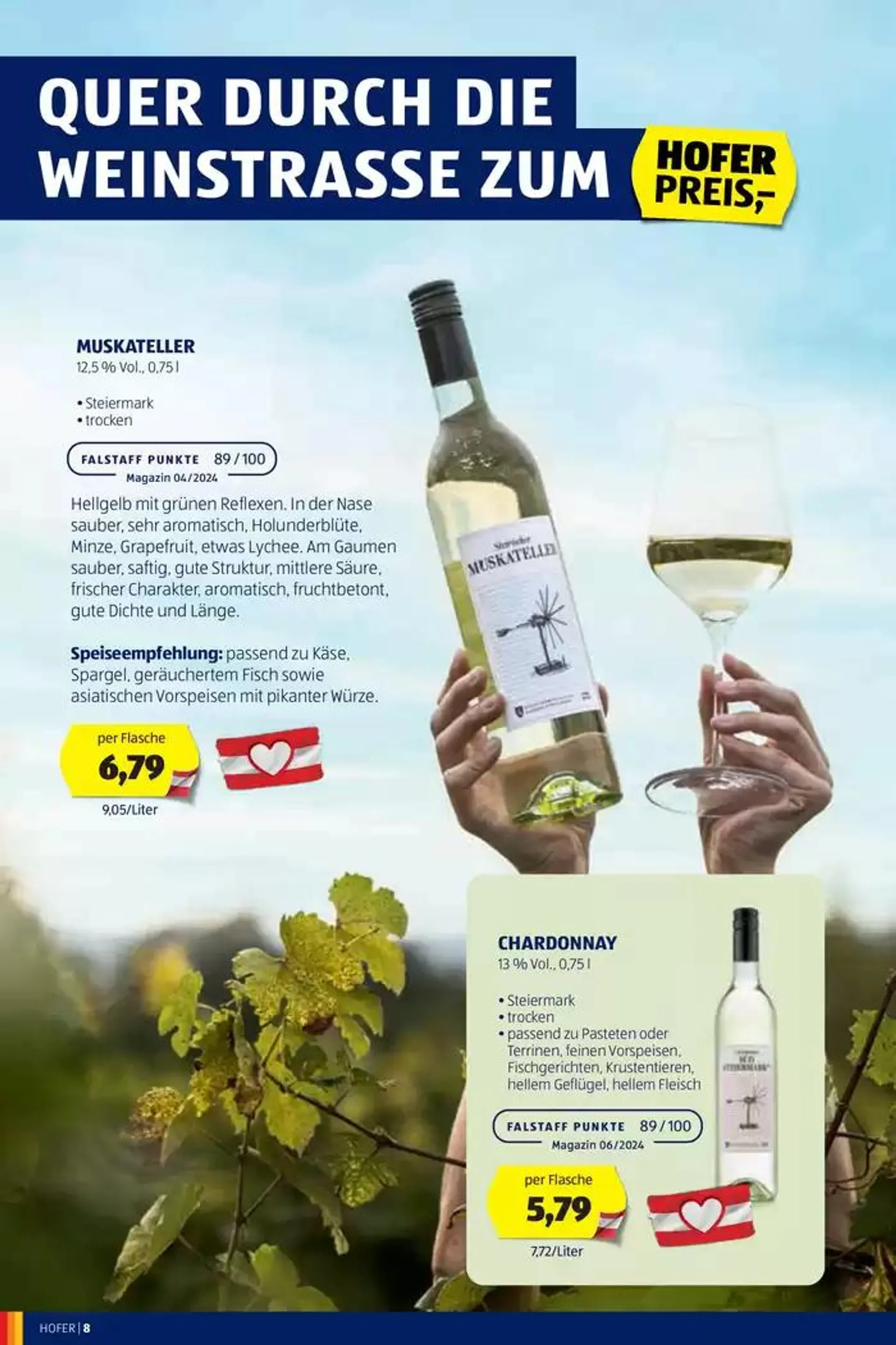 Wein-Magazin von 16. Oktober bis 30. Oktober 2024 - Flugblätt seite  8