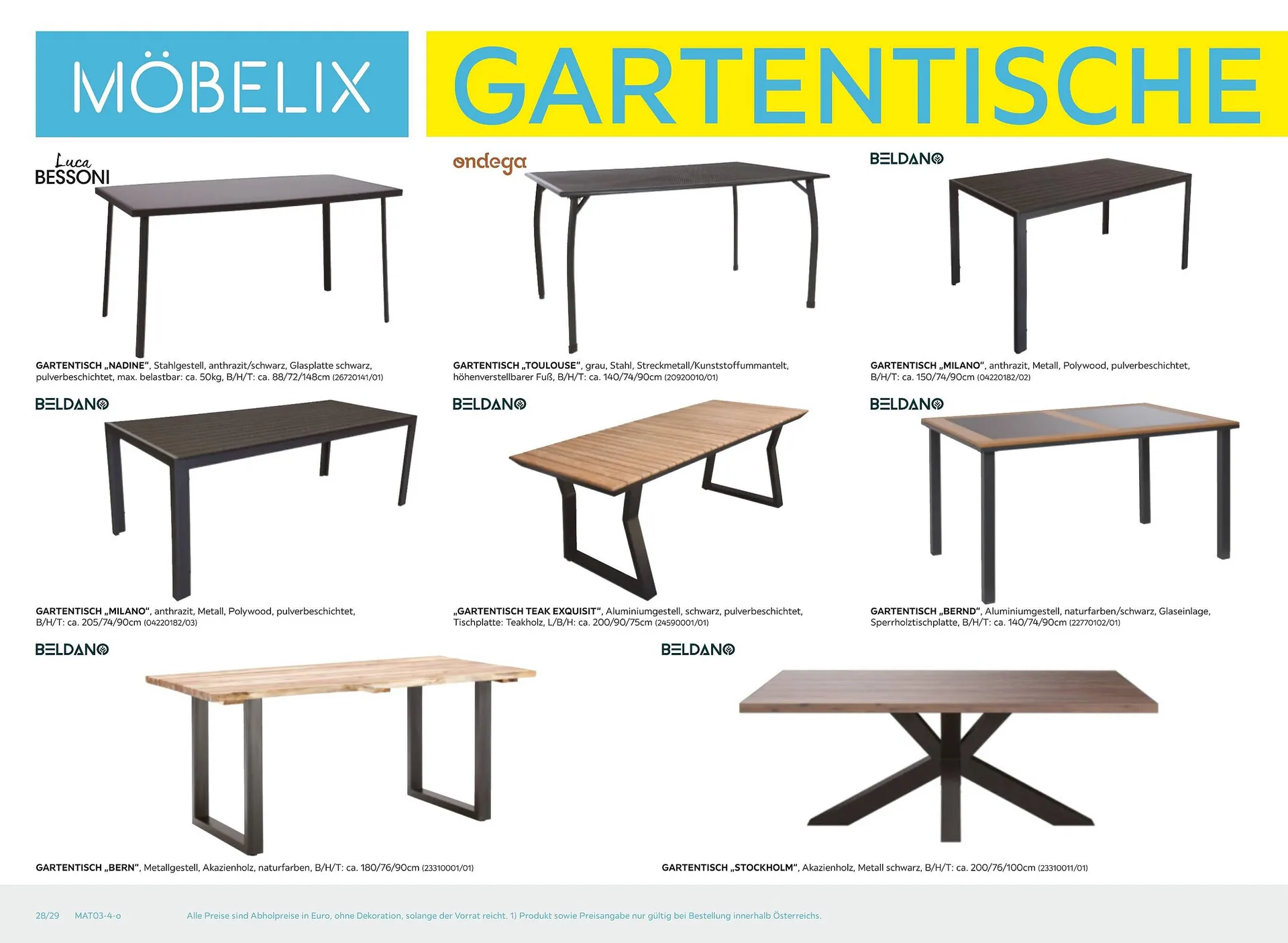 Möbelix Flugblatt von 1. März bis 30. September 2024 - Flugblätt seite  28