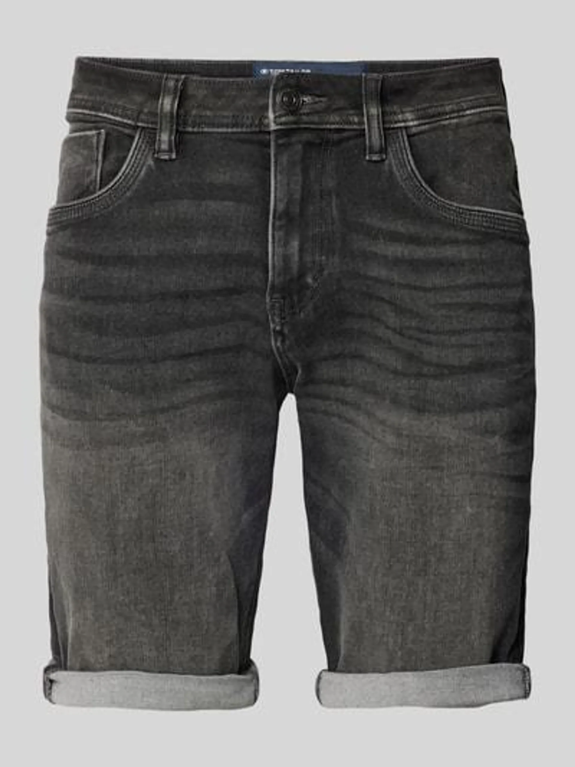 Shorts mit 5-Pocket-Design in black