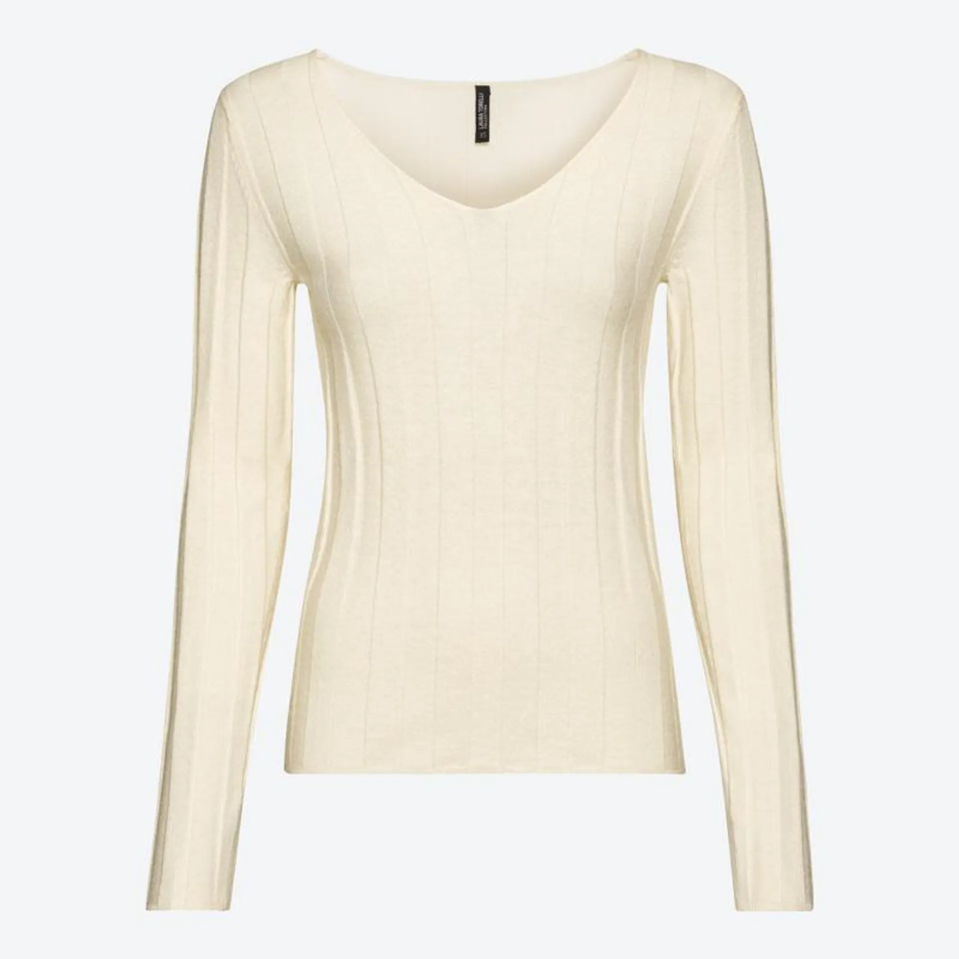 Damen-Strickpullover mit V-Ausschnitt