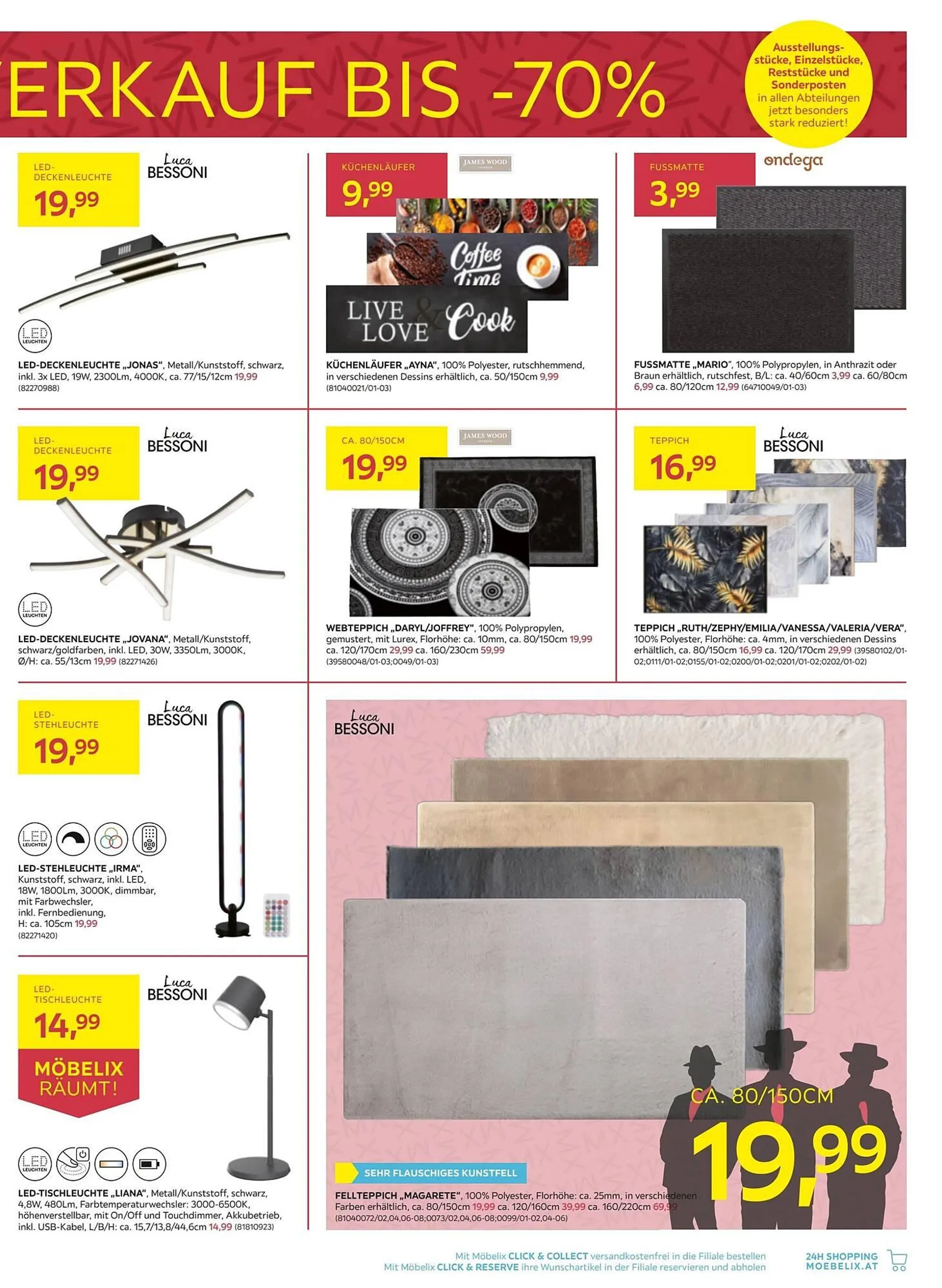 Möbelix Flugblatt von 23. Dezember bis 7. Jänner 2025 - Flugblätt seite  23