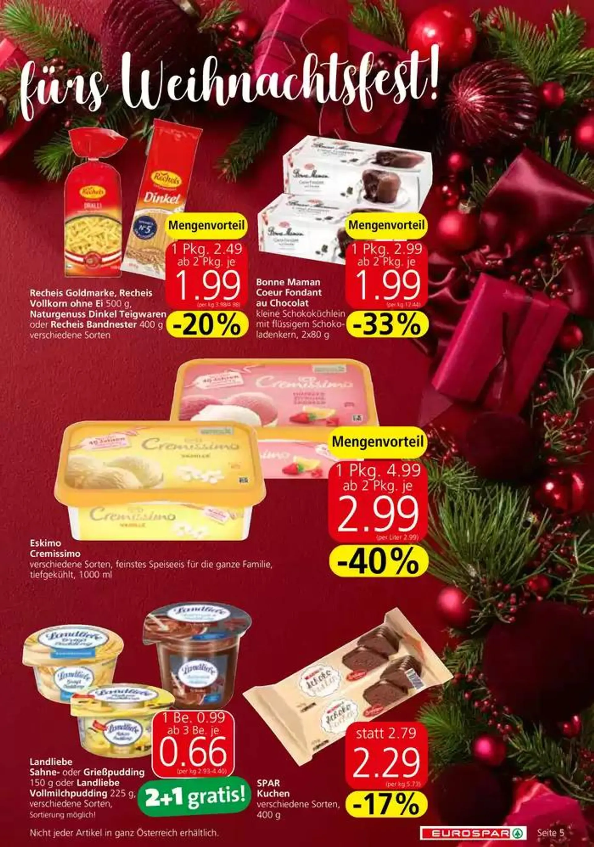 Unsere besten Schnäppchen von 11. Dezember bis 25. Dezember 2024 - Flugblätt seite  5