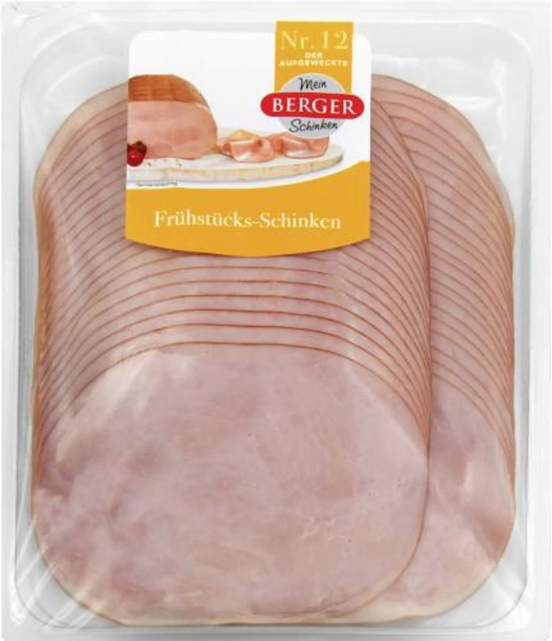 Frühstücksschinken egalisiert