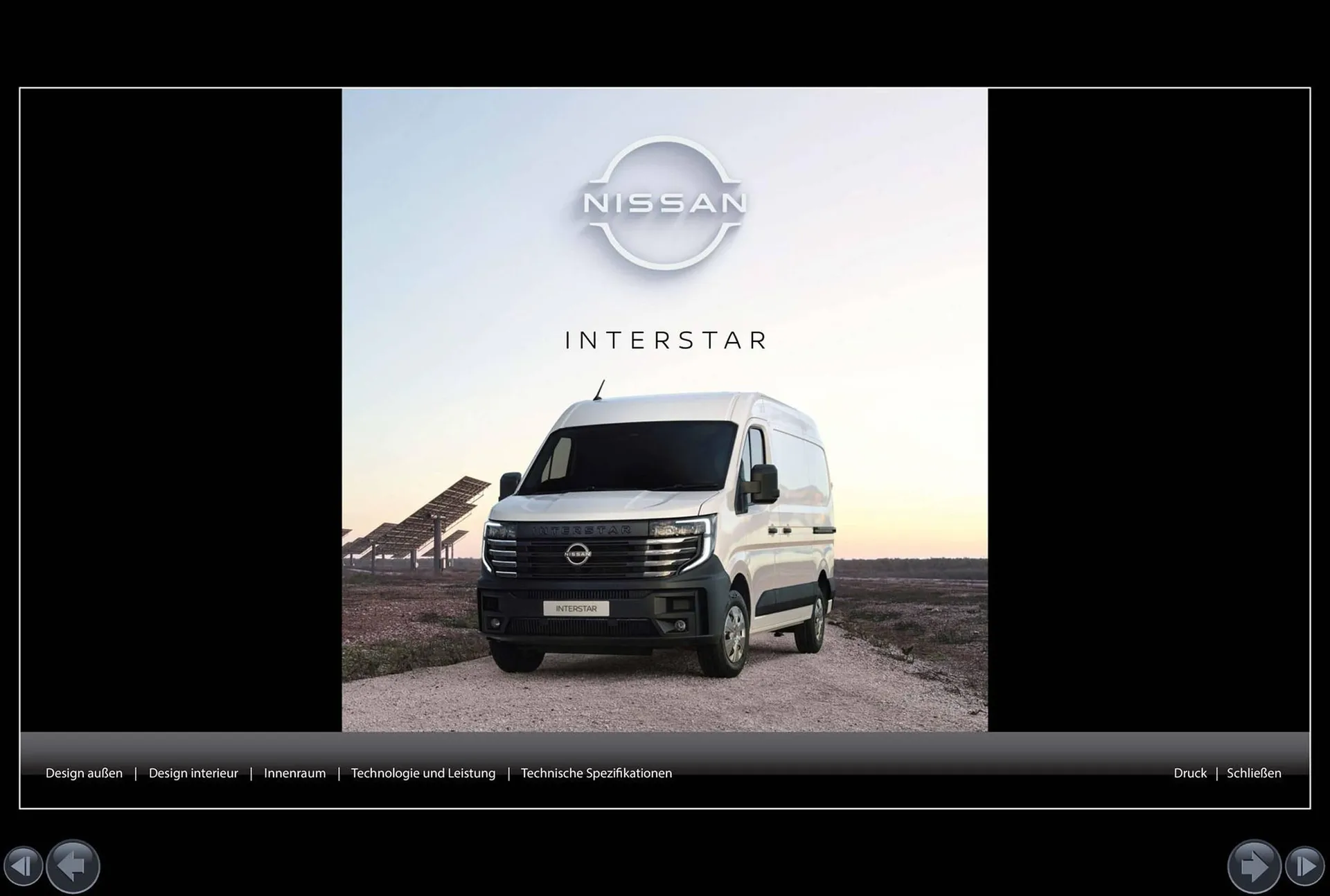 Nissan Interstar Flugblatt - 1