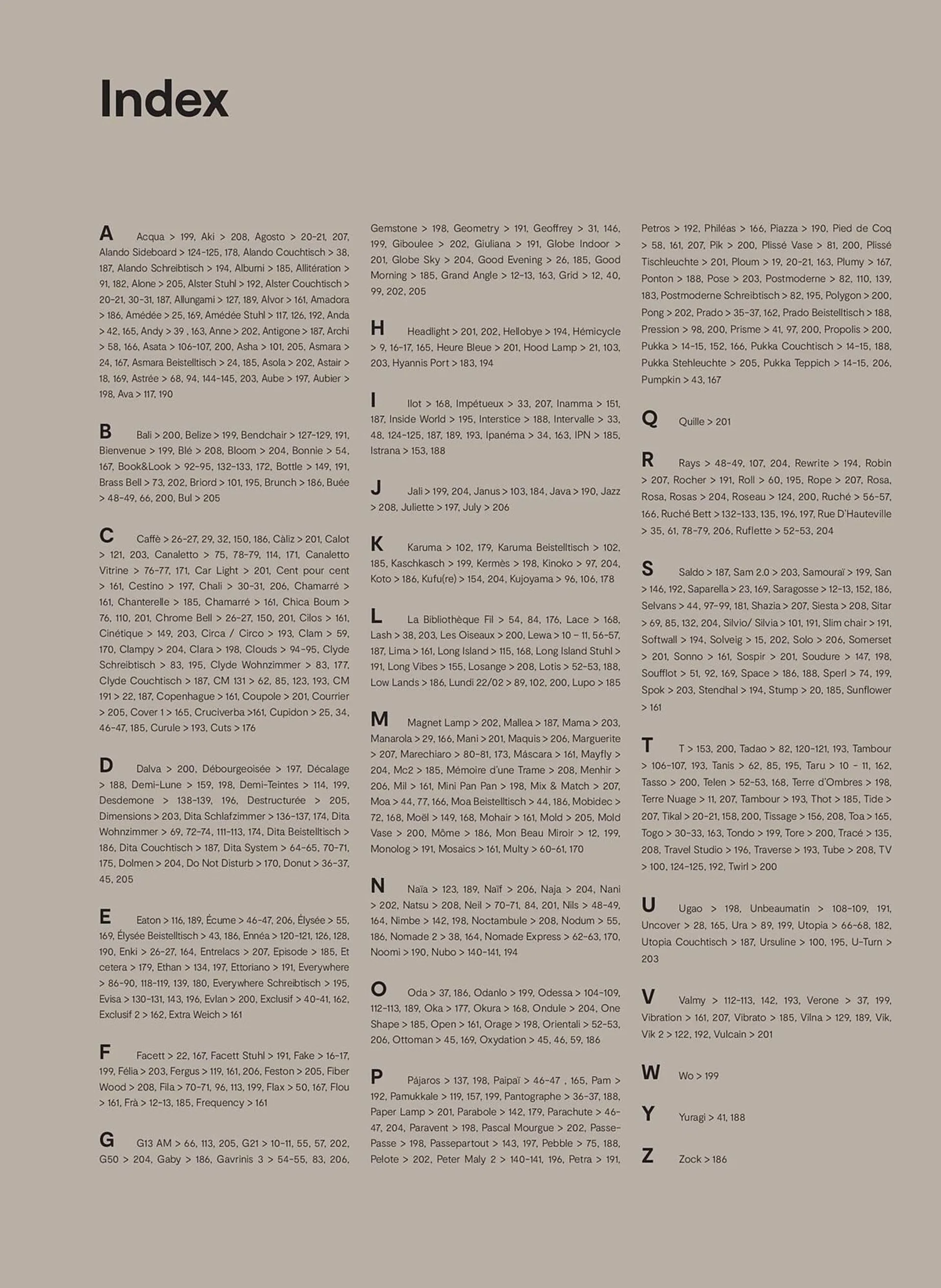 Ligne Roset Flugblatt von 23. November bis 31. Dezember 2024 - Flugblätt seite  171