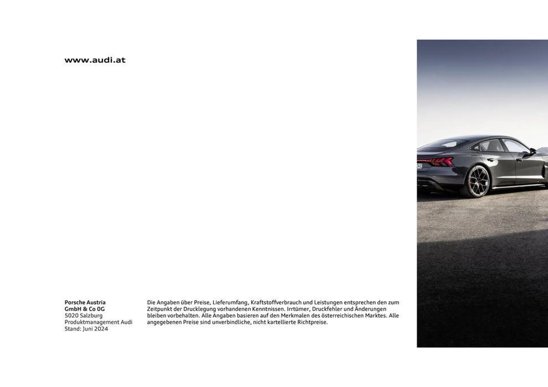 Audi RS e-tron GT von 2. Juli bis 2. Juli 2025 - Flugblätt seite  26