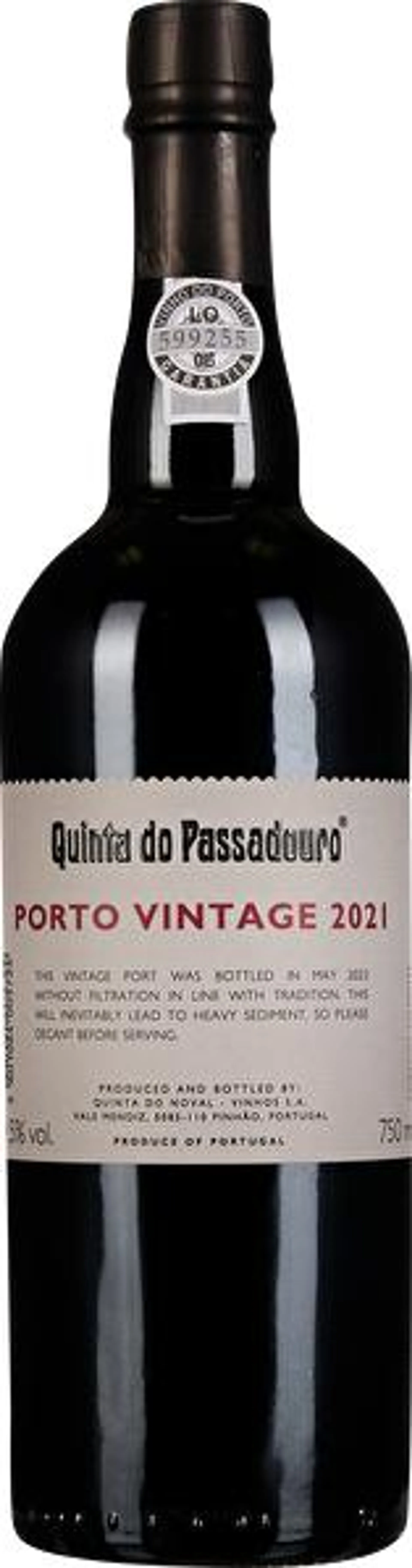 Single Quinta do Passaduoro Vintage Port 2021