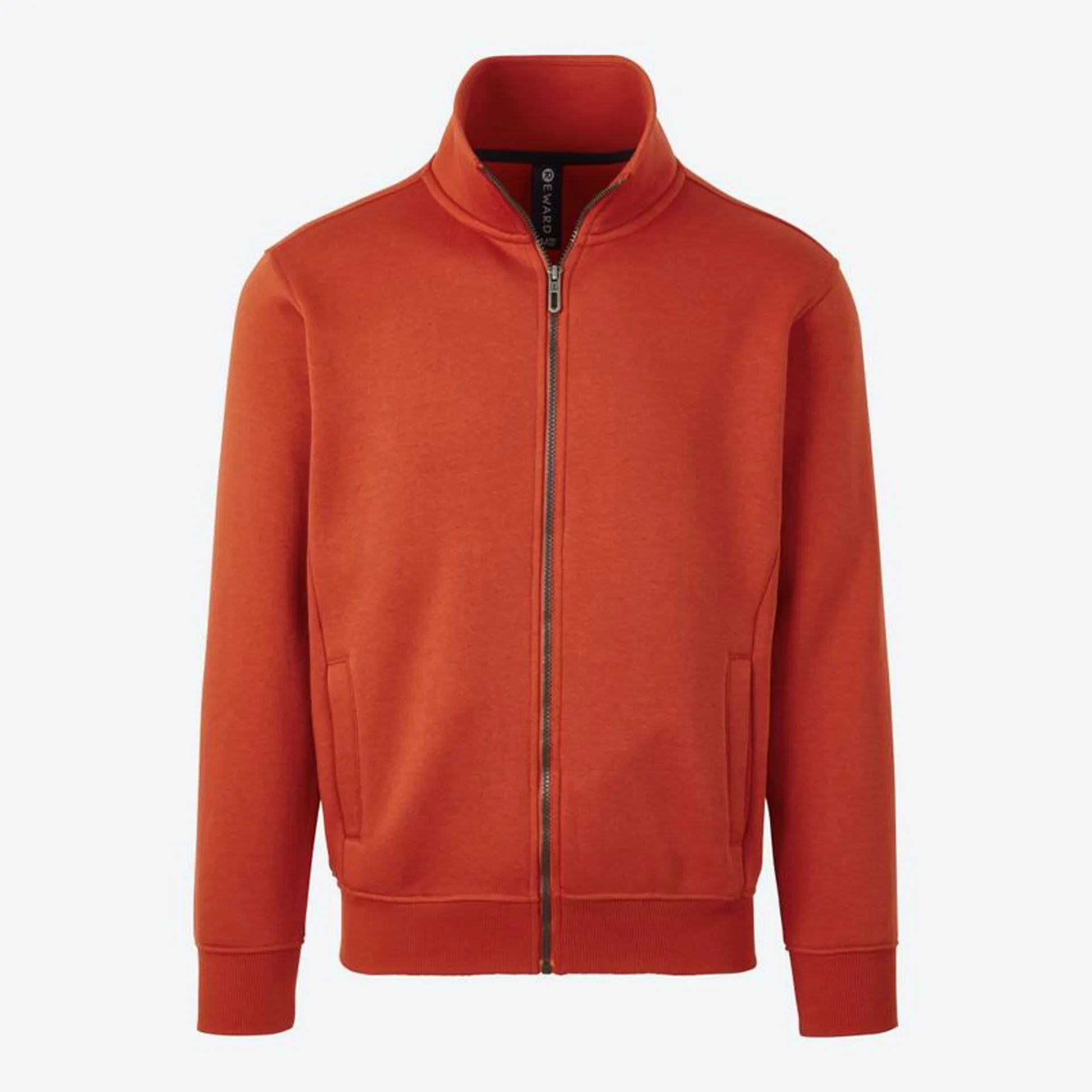 Herren-Sweatjacke mit Ripp-Bündchen