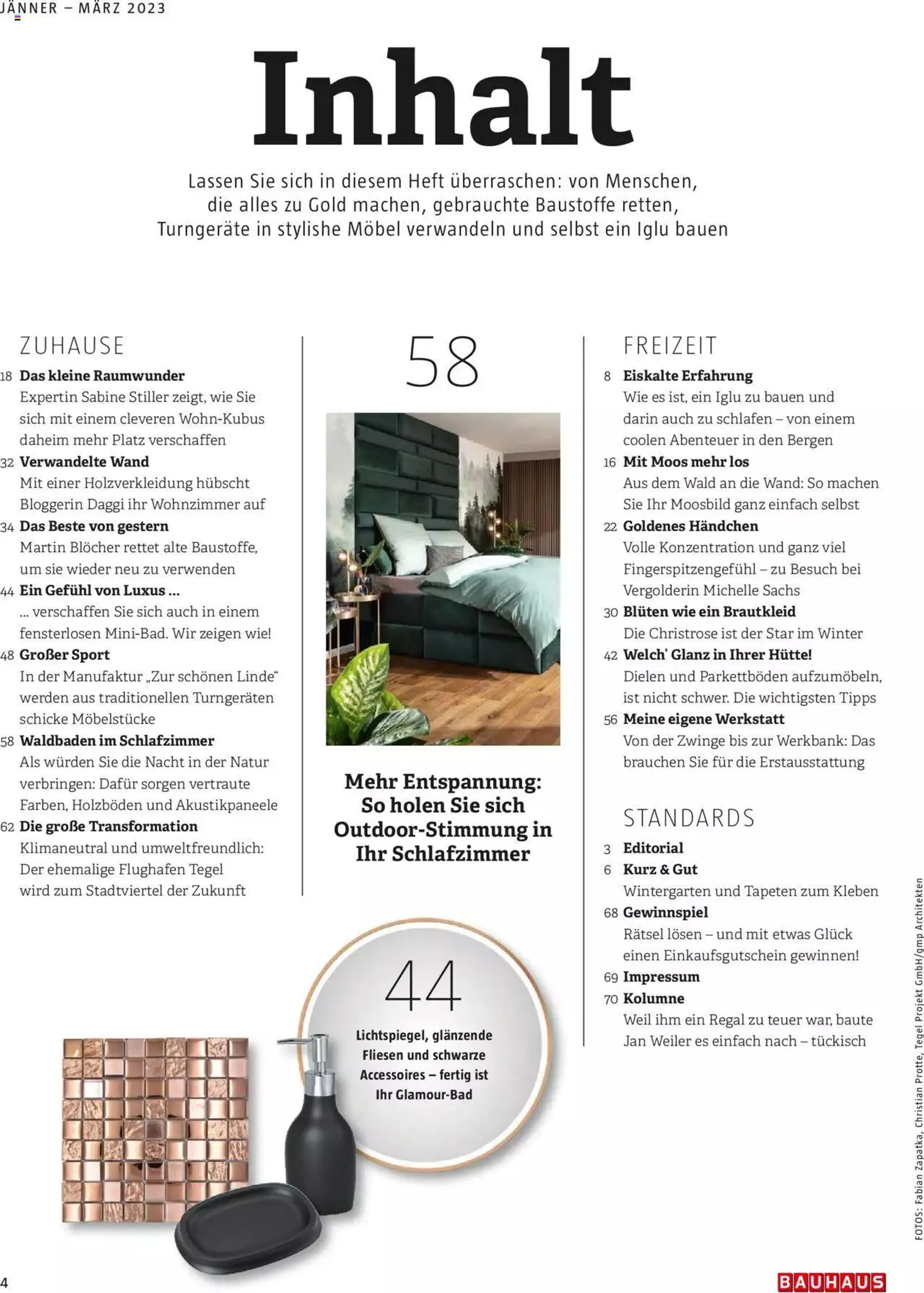 Bauhaus passt! Magazin von 24. Jänner bis 31. Dezember 2023 - Flugblätt seite  4