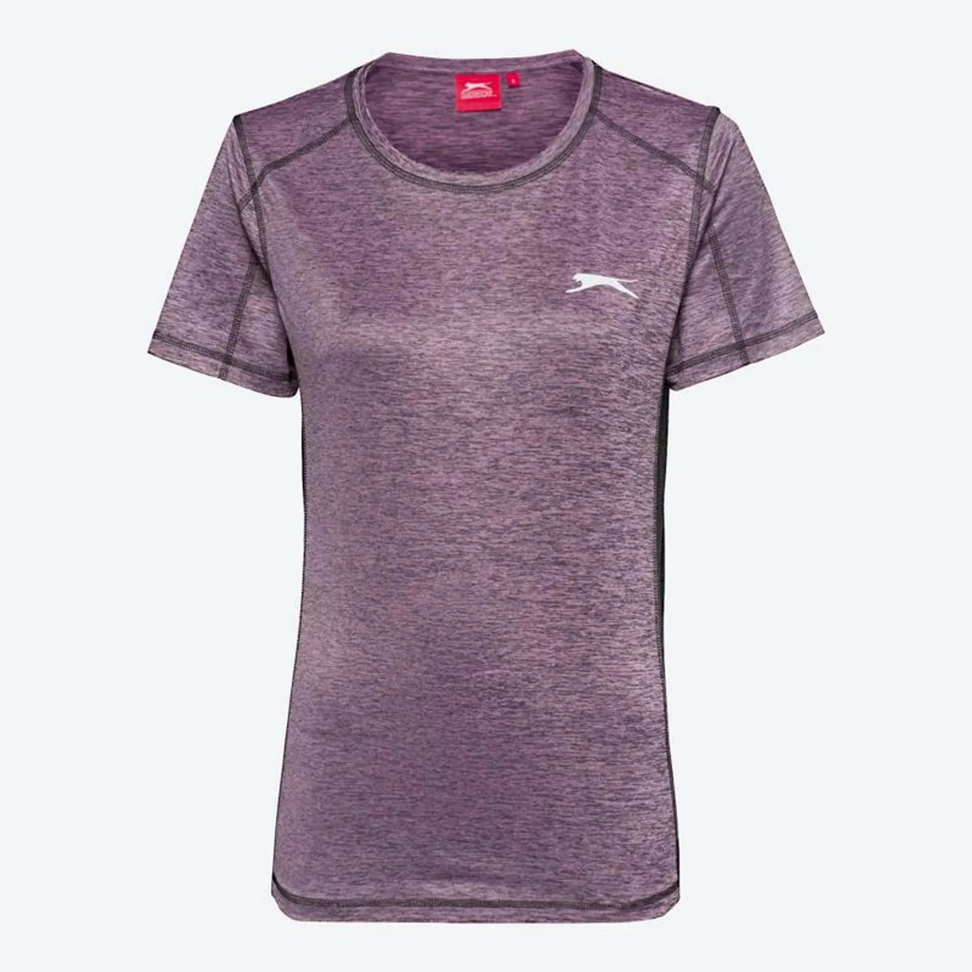 Damen-Funktions-T-Shirt mit Kontrast-Einsätzen
