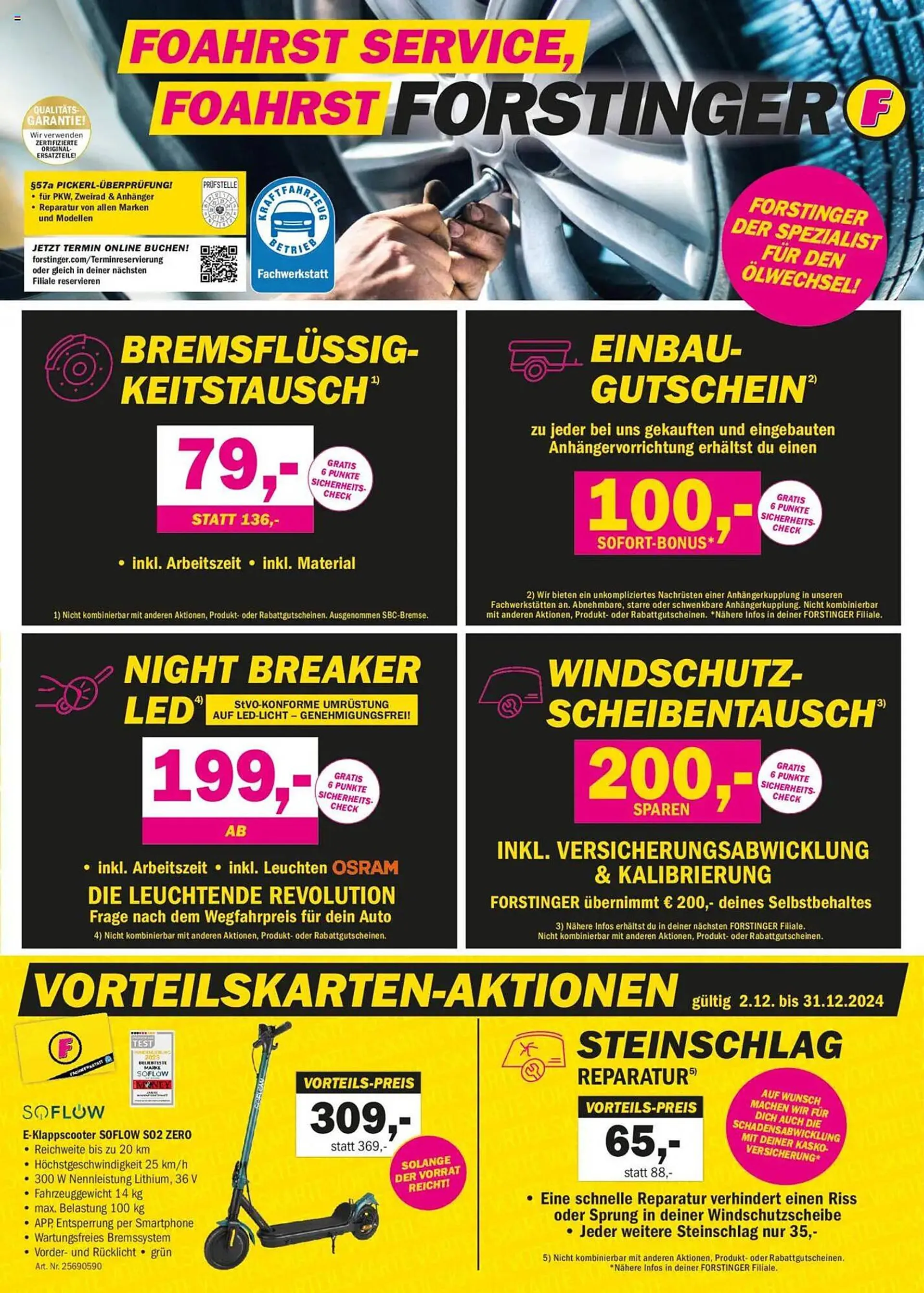 Forstinger Flugblatt von 18. November bis 14. Dezember 2024 - Flugblätt seite  7