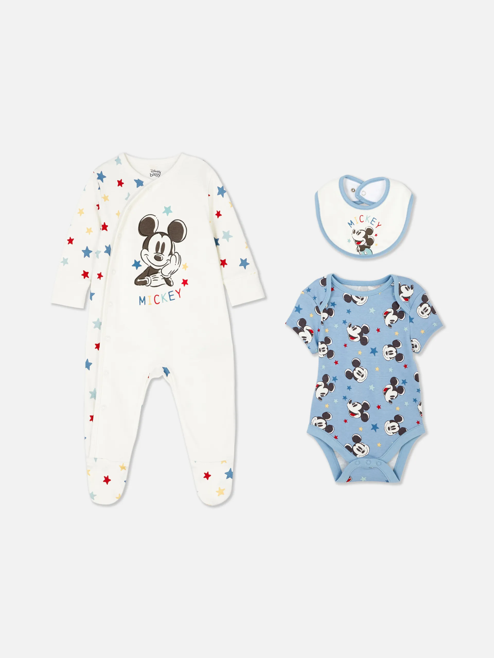 Dreiteiliges „Disney Micky Maus“ Set