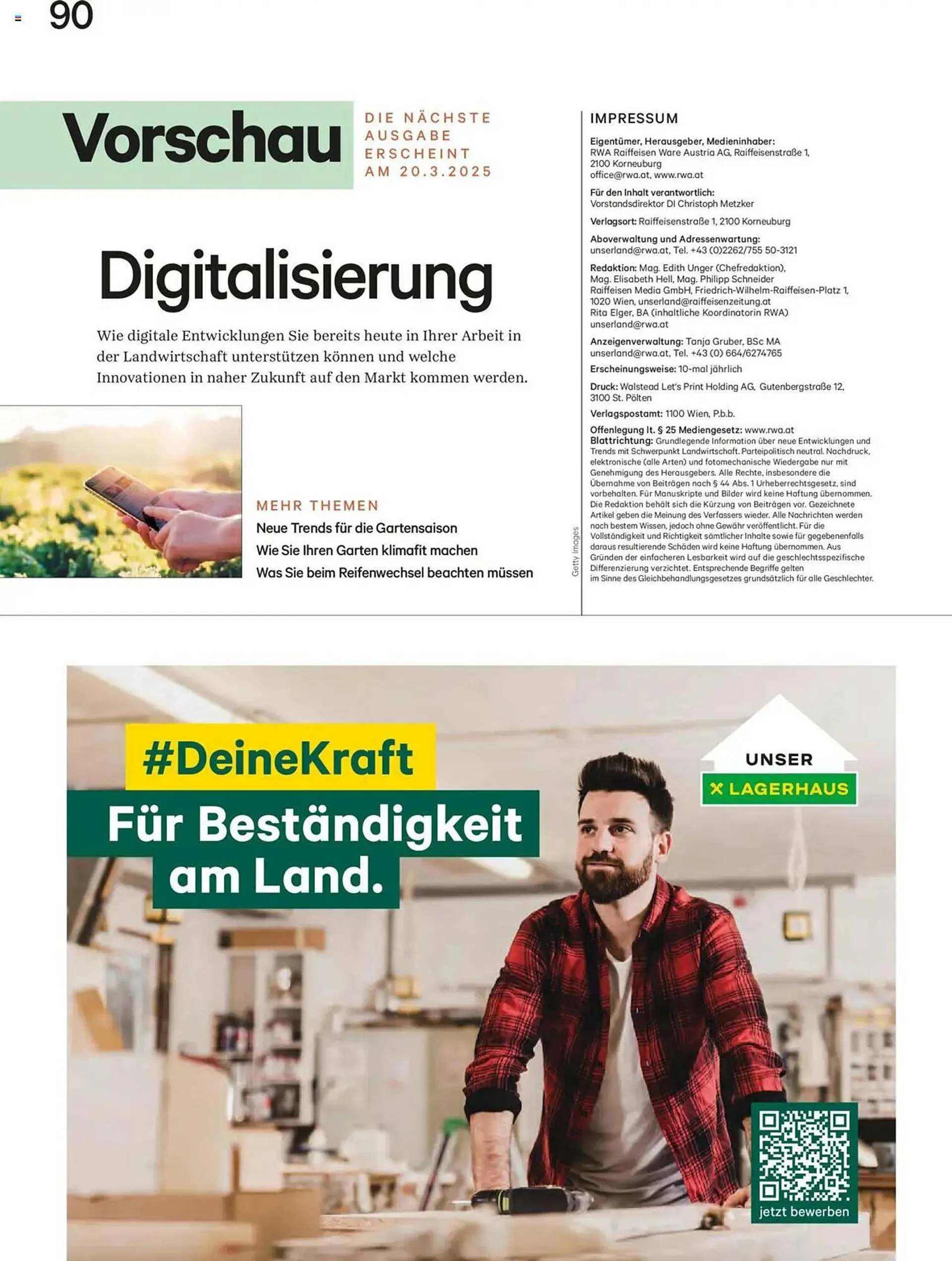 Lagerhaus Flugblatt von 1. März bis 31. März 2025 - Flugblätt seite  90