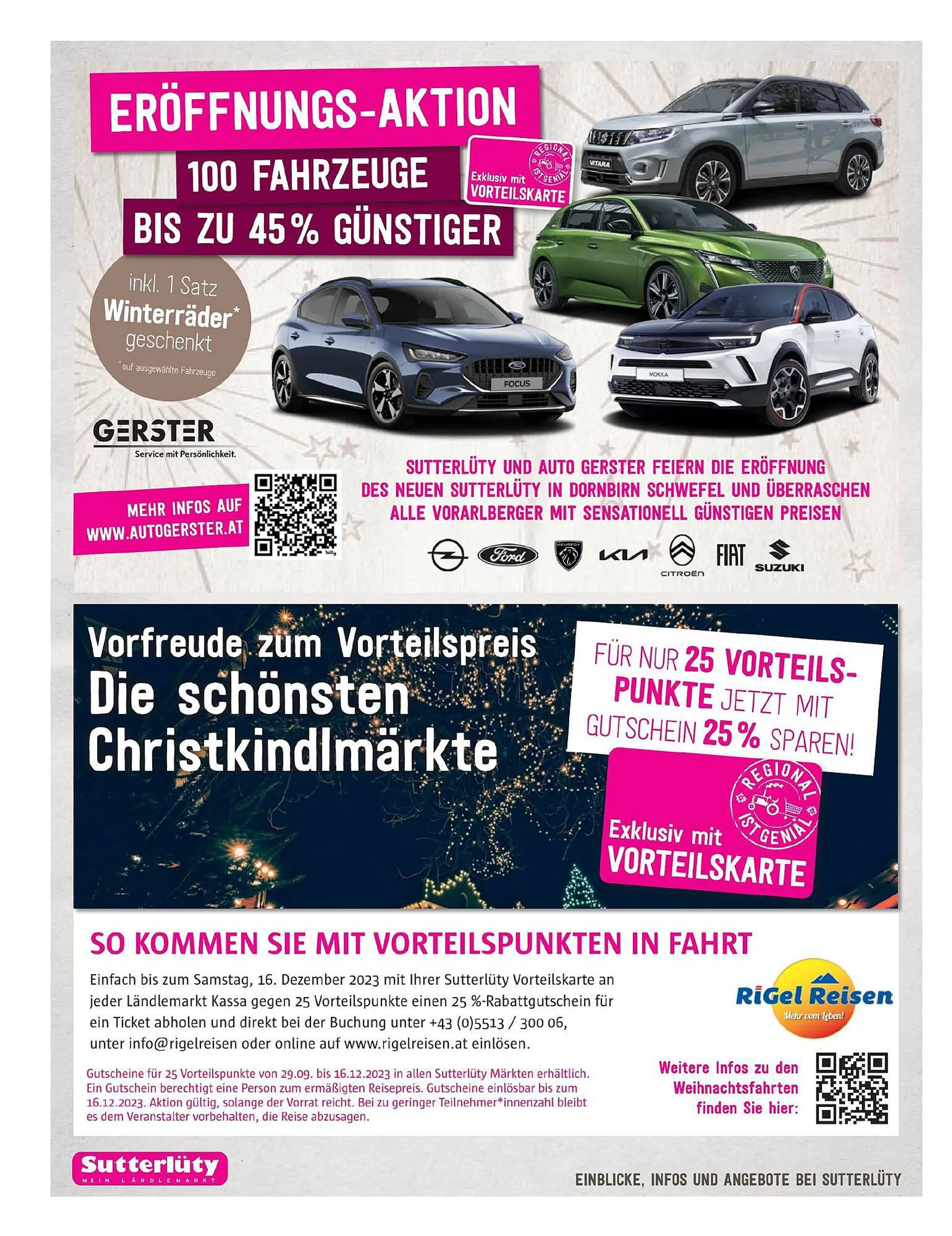 Sutterlüty Flugblatt von 30. November bis 5. Dezember 2023 - Flugblätt seite  18
