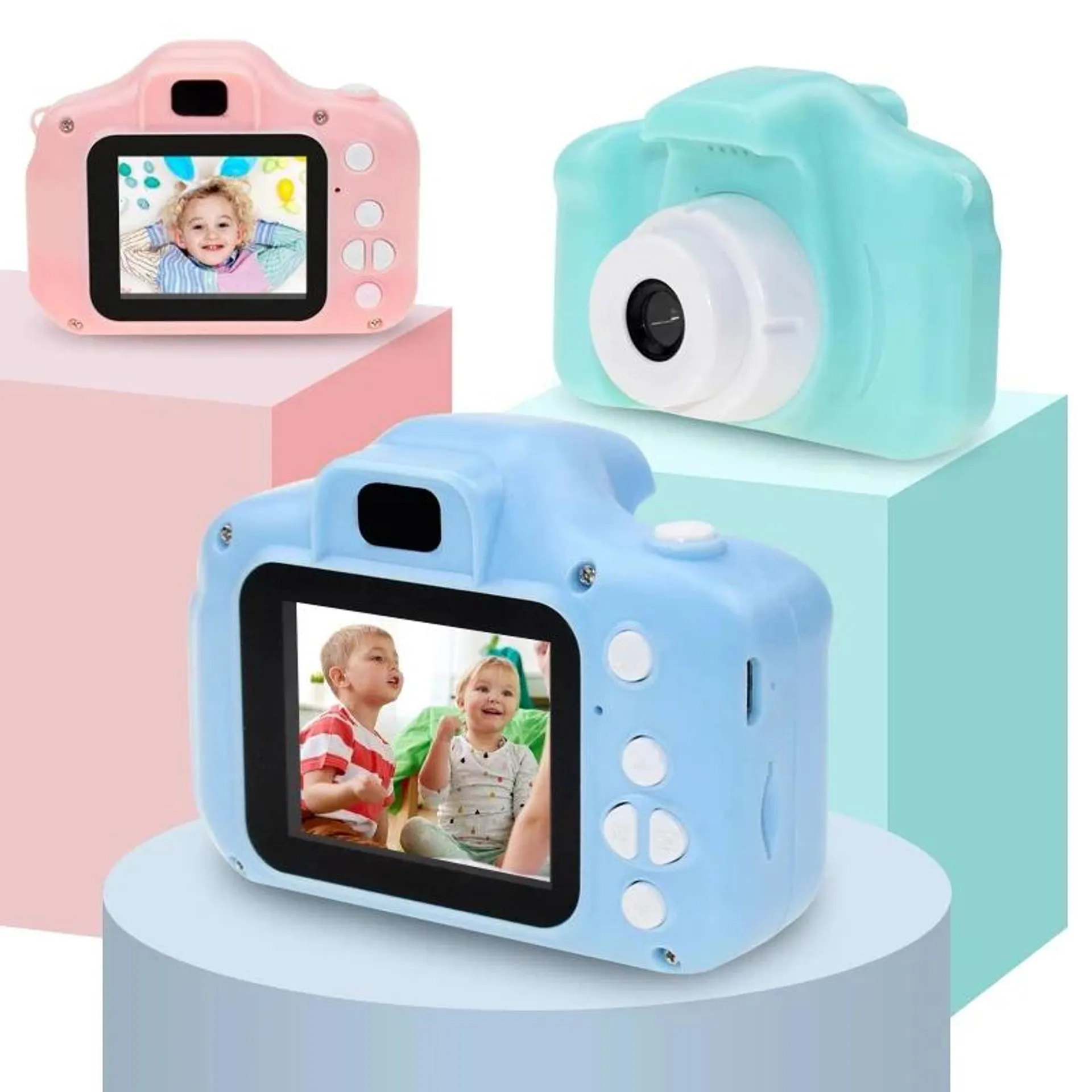 Kids Digital Camera Toy Girl Boy 1080p Hd Screen Outdoor Toy Birthday Gift Cartoon Mini Camera Photography Video Convenience