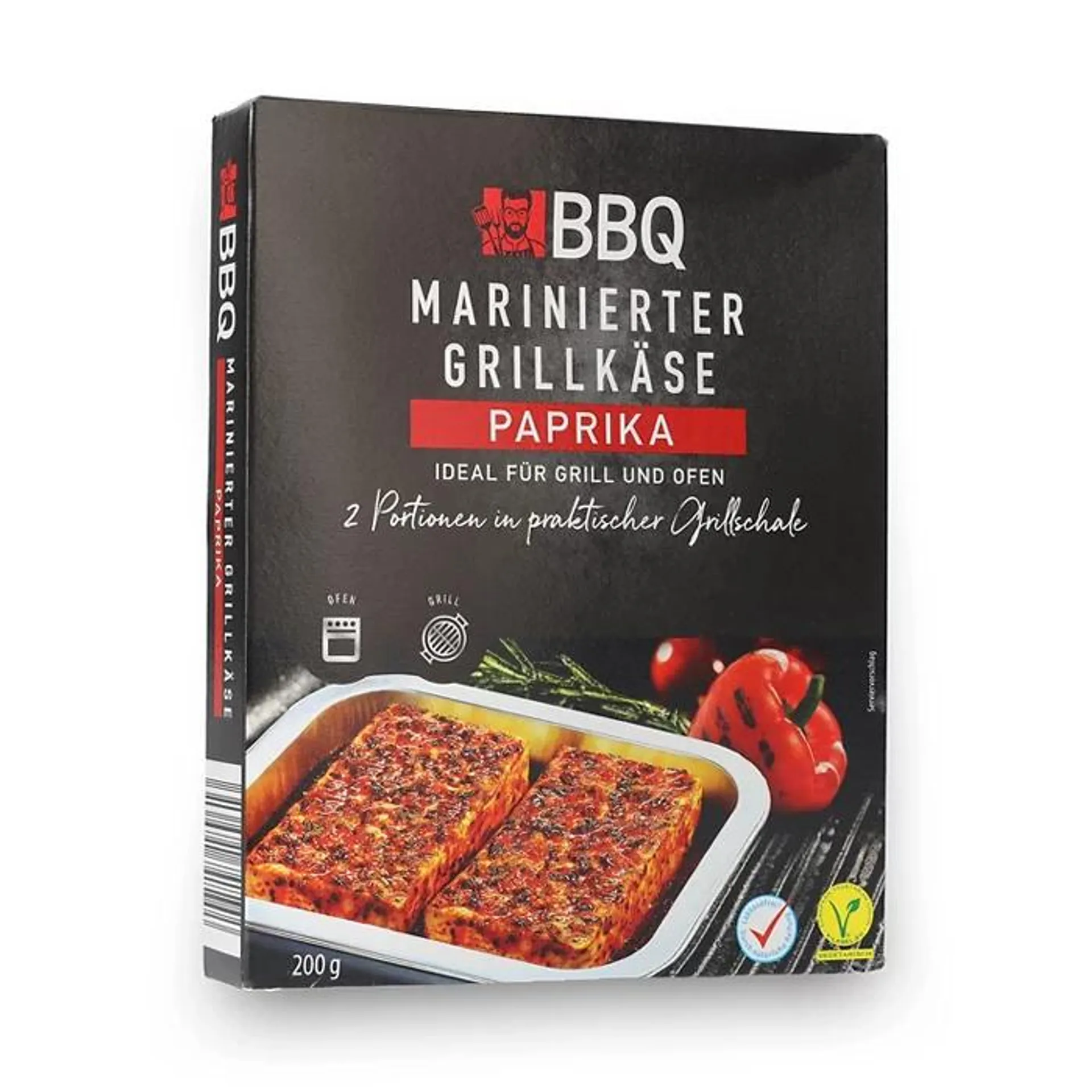 LE GUSTO Marinierter Grillkäse, Paprika