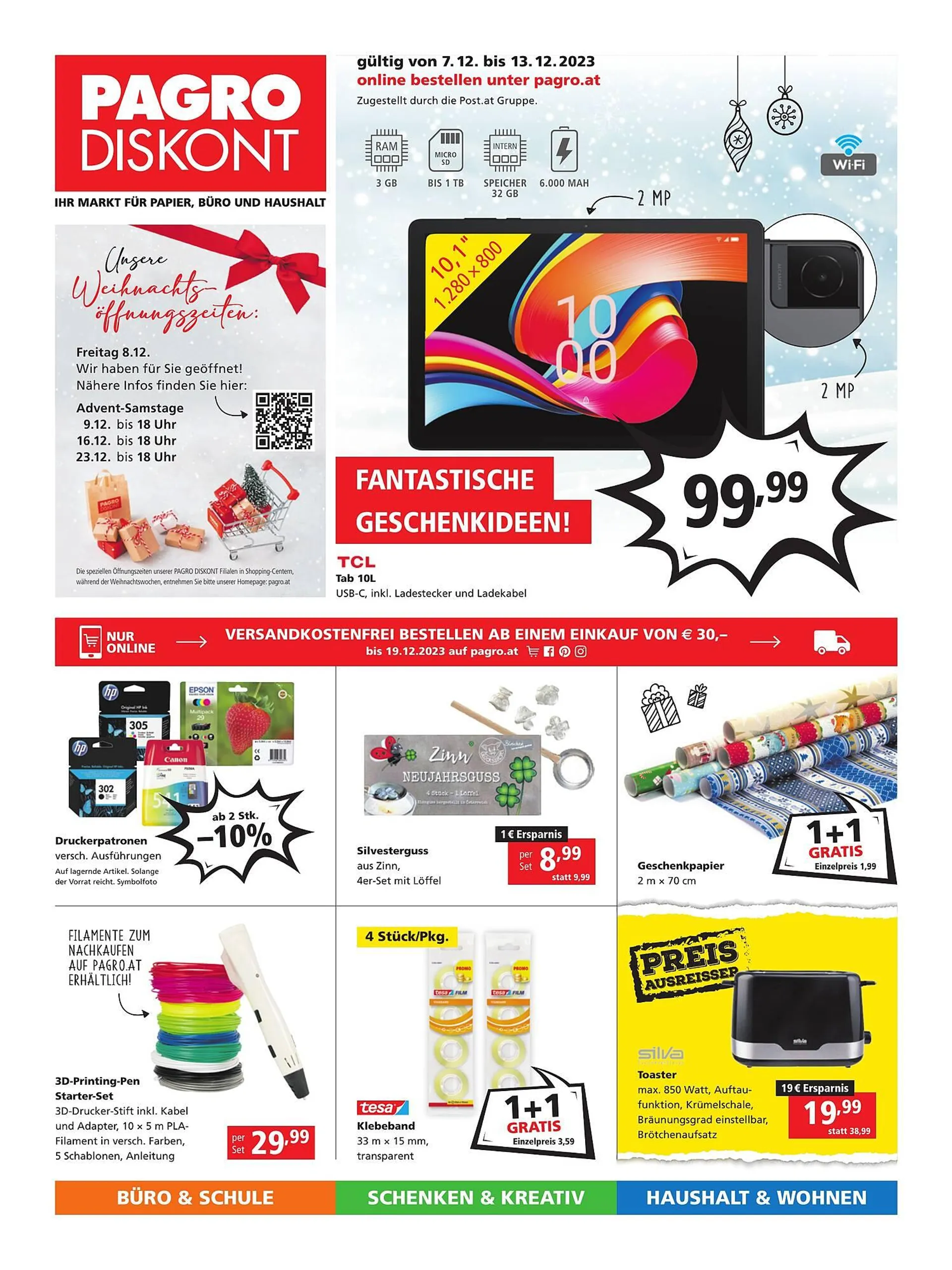 Pagro Diskont Flugblatt