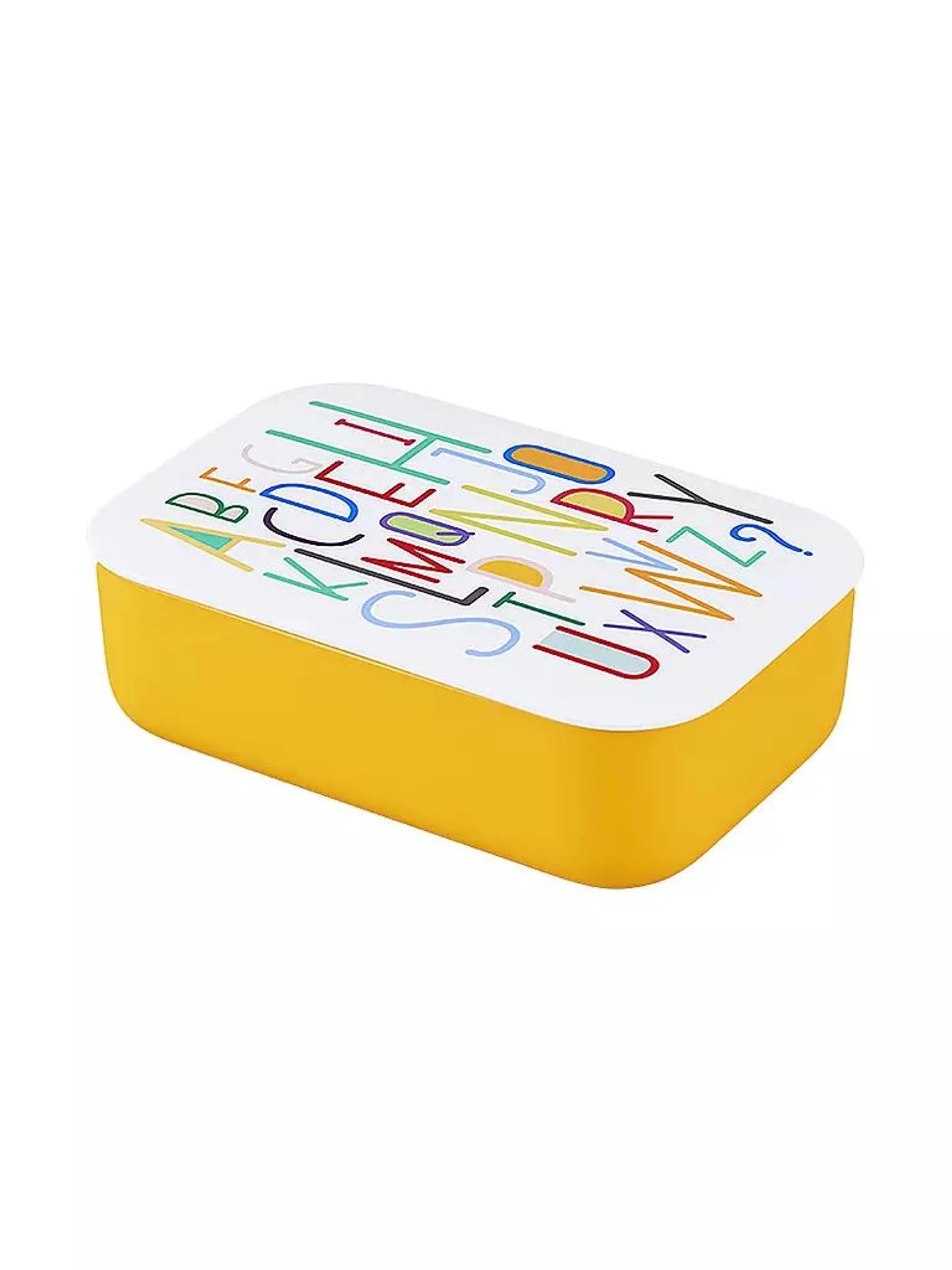 Jausenbox - Lunchbox Classic mit Trenner ABC