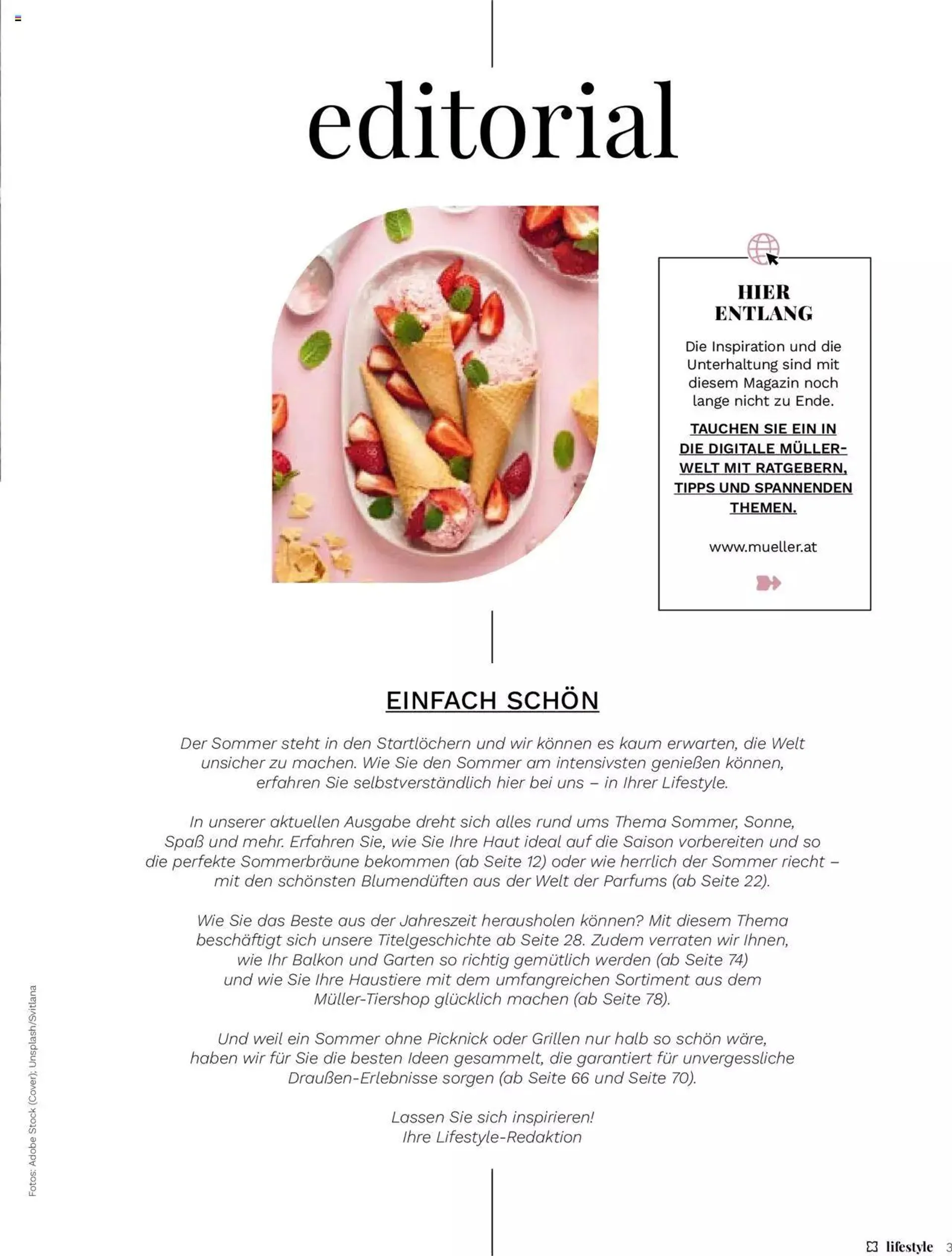 Müller Magazine Lifestyle von 15. Mai bis 31. Dezember 2023 - Flugblätt seite  3